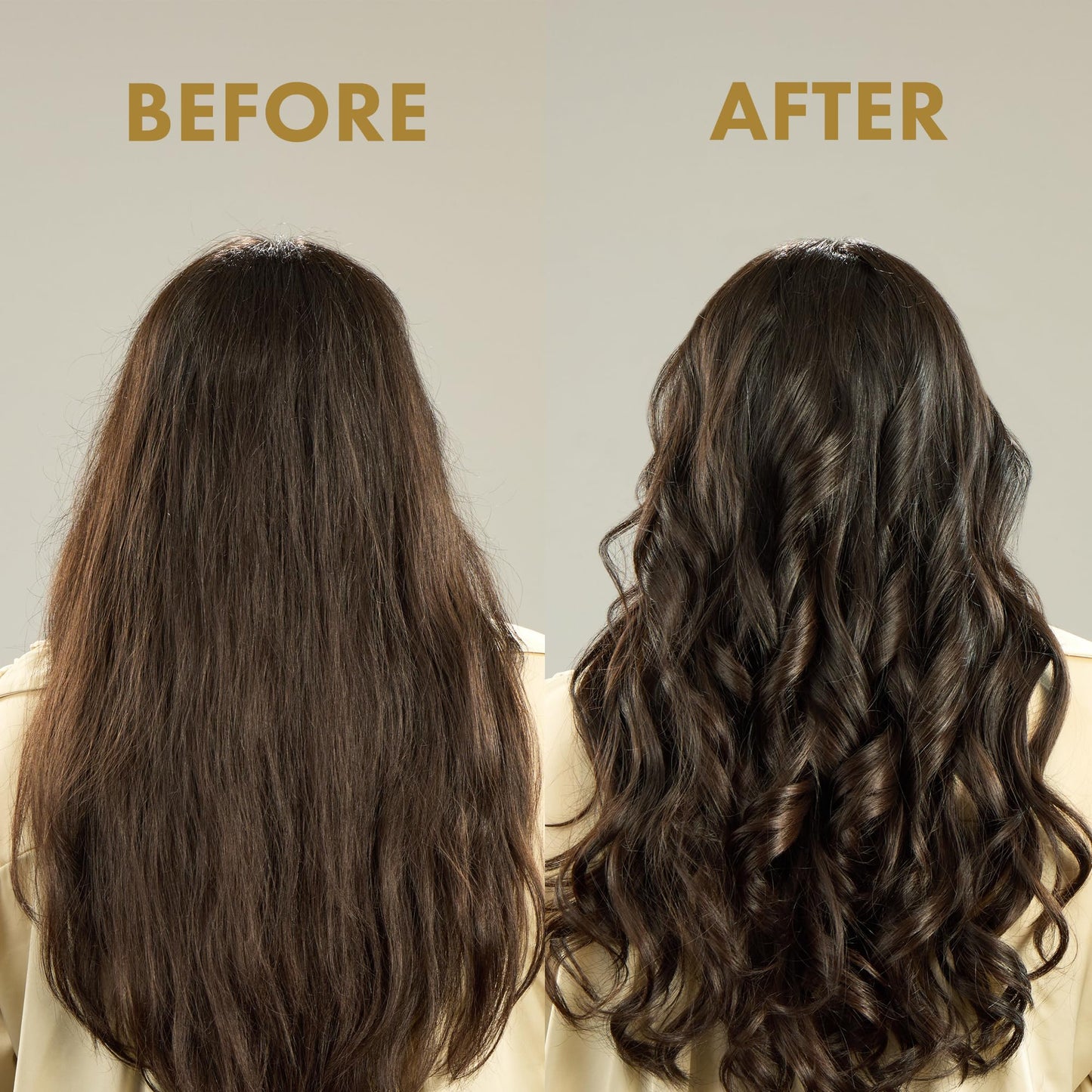 HOT TOOLS New and Improved 24K Gold Professional 1" Extended Barrel Curling Wand for Bouncy Curls | No Clamp for Quick and Easy Styling, 24K Gold Technology for Long-Lasting Results & Longer Barrel