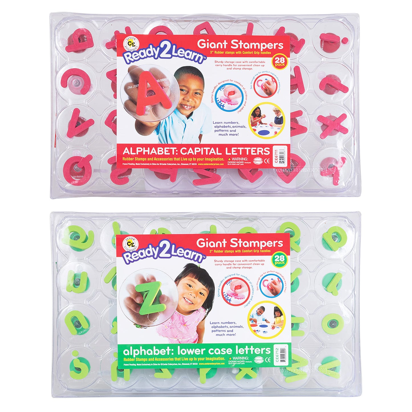 Center Enterprise CE6713 Ready to Learn Giant Upper and Lower Alpha Combo (Pack of 56)