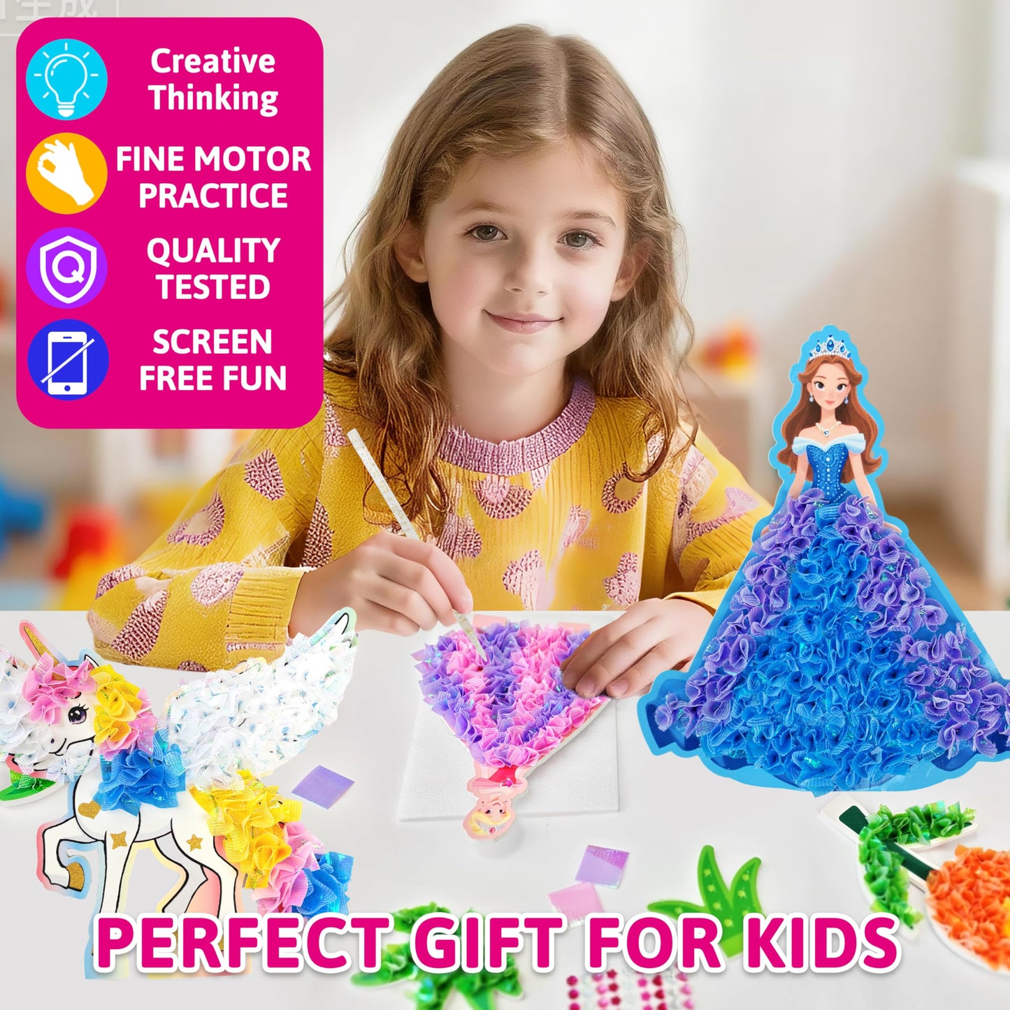 AGENTLAN Art & Craft Activity, Poke Fun