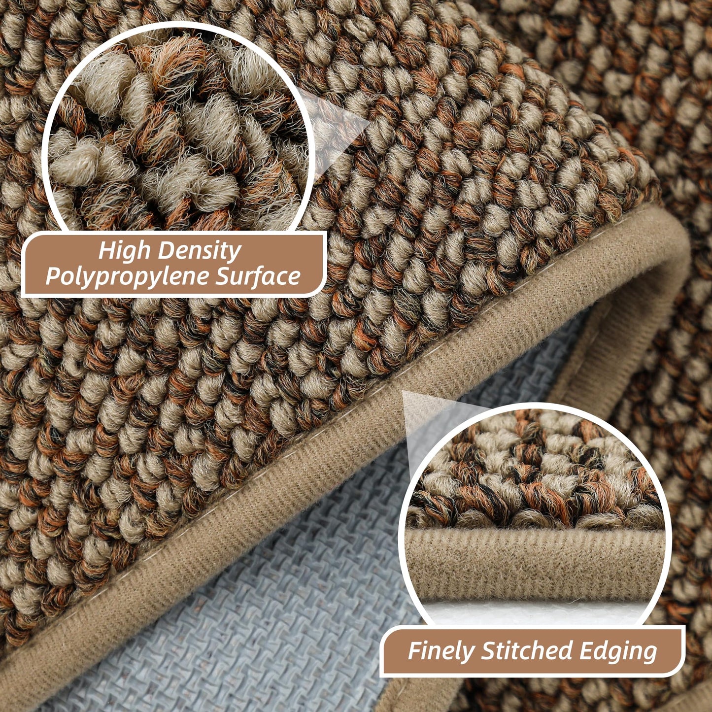BEQHAUSE Hallway Runner Rugs 2x6, Hallway Rug Non-Slip Washable(Rolled-Up NO Creases), Runner Rug Absorbent Stain Resistant Hall Rug Carpet Runner, Entryway Rugs Floor Mat Laundry Room Rugs, Taupe
