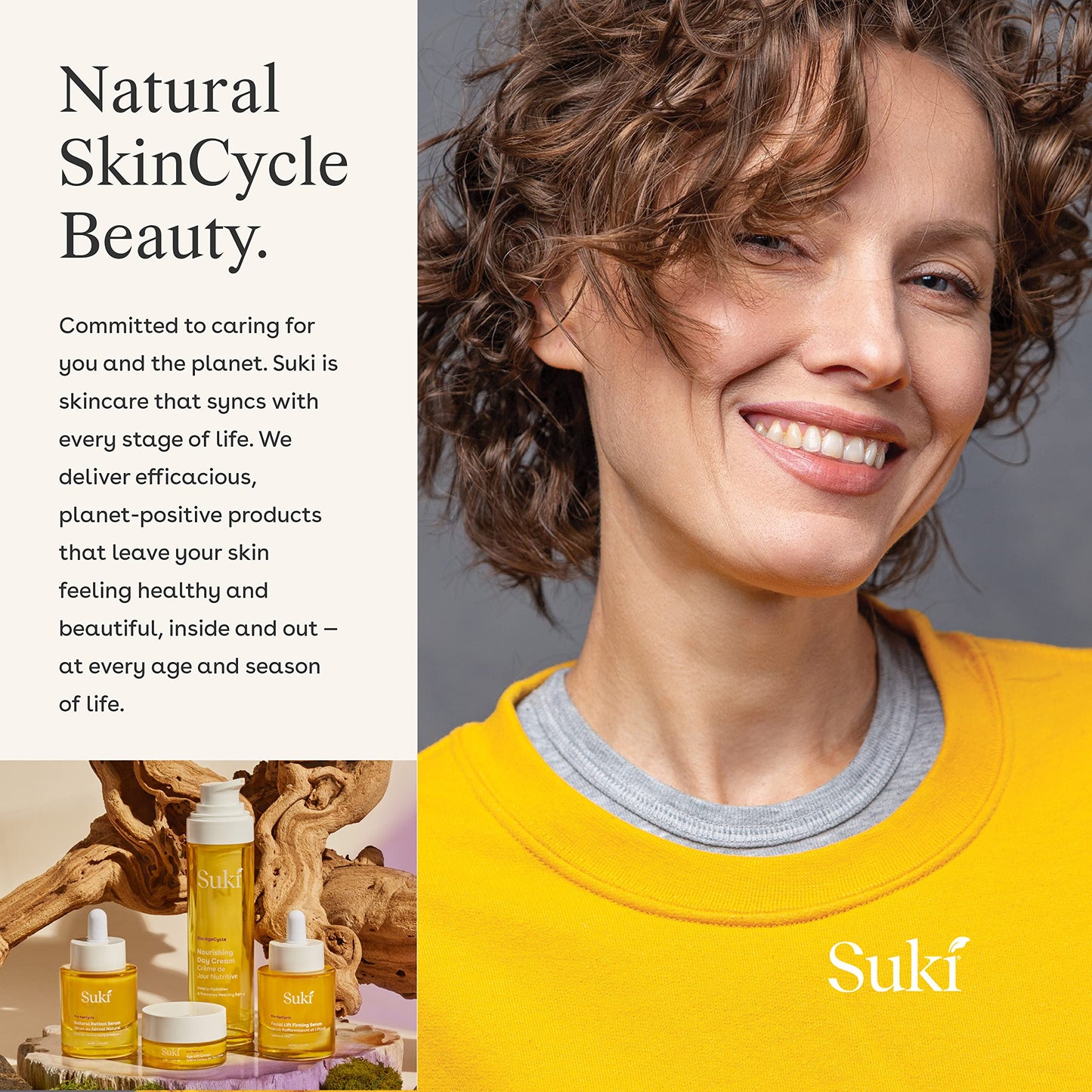 Suki Skincare Nourishing Day Cream - With Vitamin C & Firming Collagen Peptides - Rich, Luxurious, Age-Defying Cream For Super Smooth & Hydrated Skin - 50ml