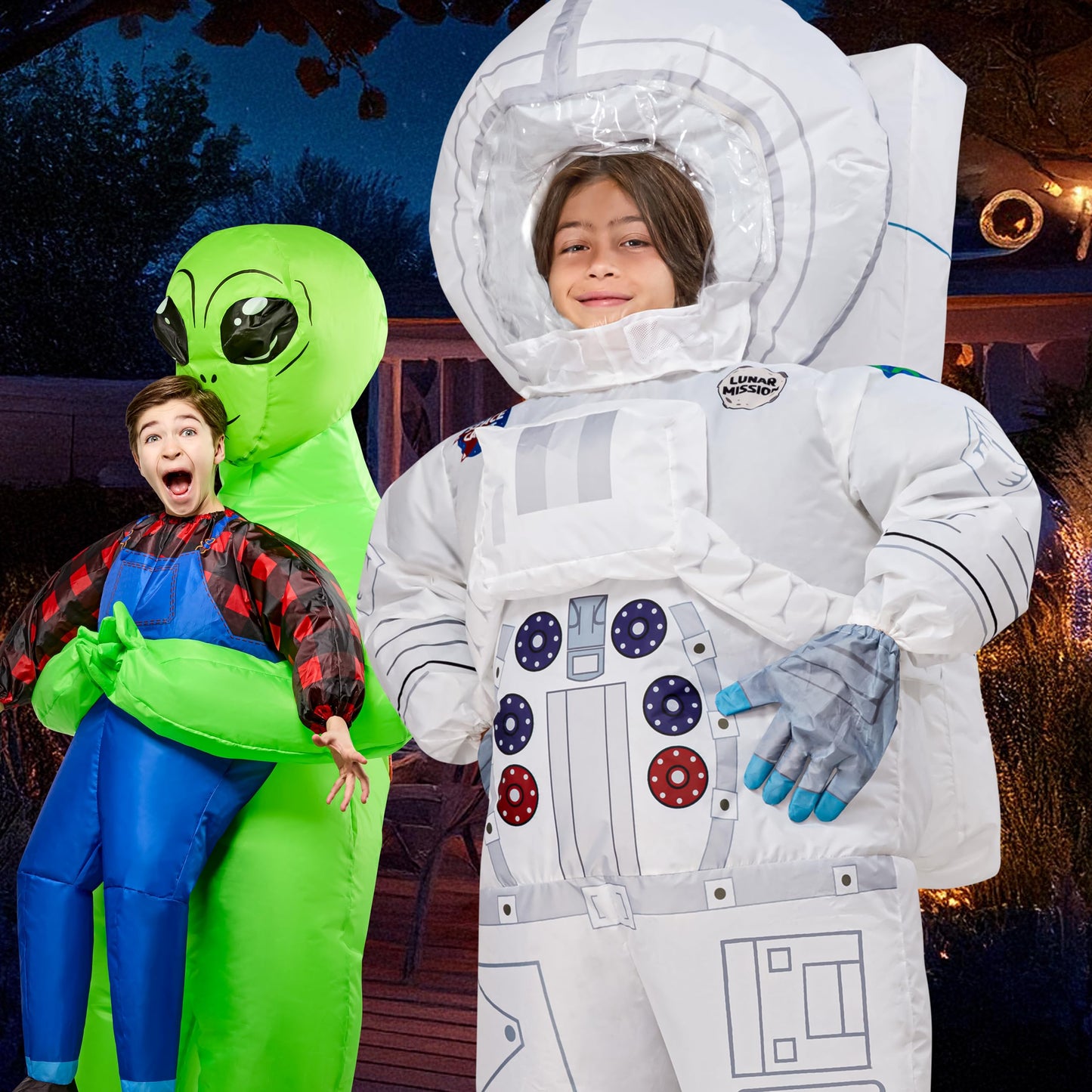 Rubies Astronaut Inflatable Costume for Kids, Unisex One Size