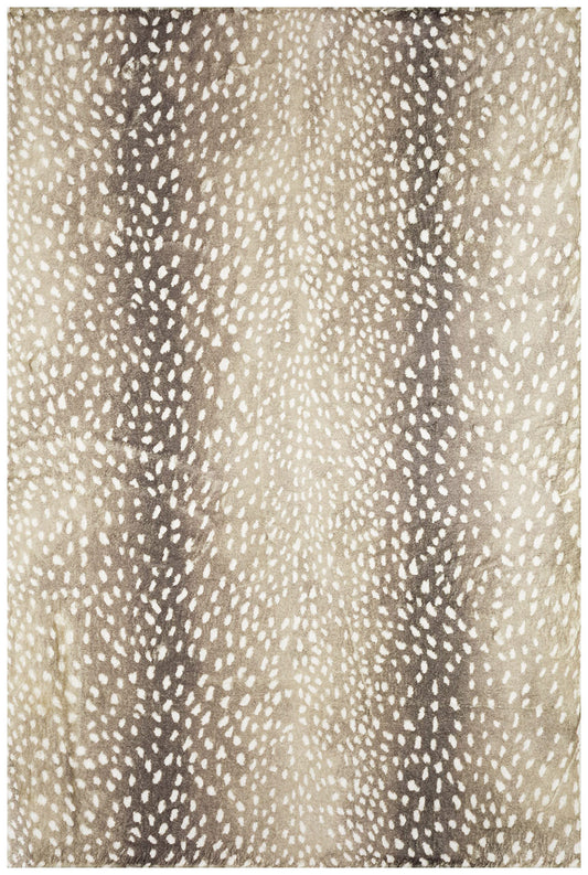 Addison Rugs Safari ASF33 Fawn Washable 2'3" x 7'6" Indoor Outdoor Hallway Runner Rug, Stain Resistant Washable Kitchen Area Carpet for Bathroom, Entry, Patio, Laundry and Bedroom Rug