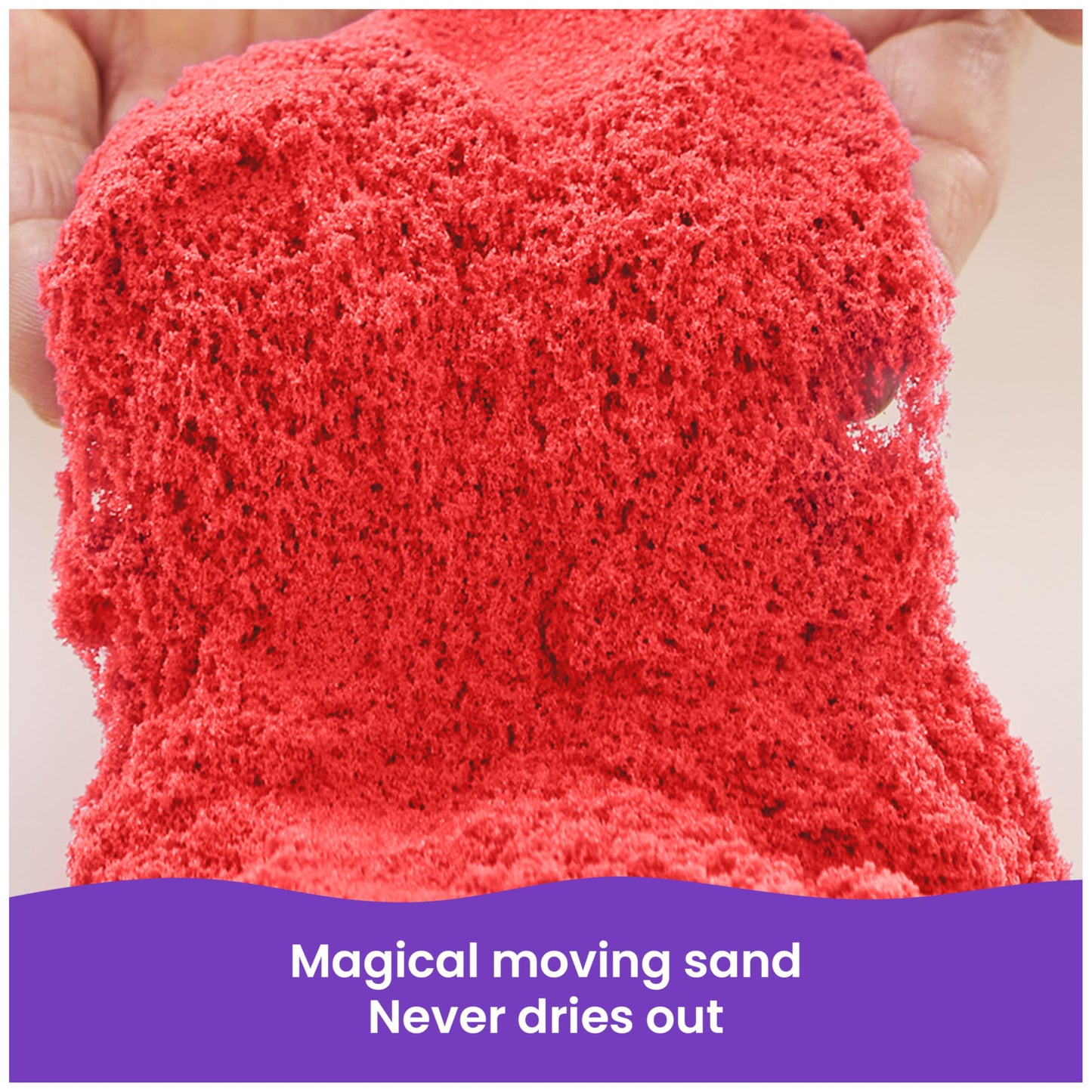 Kinetic Sand, 6lbs Mega Mixin’ Bag, Easter Basket Stuffers, Includes Moldable Red, Yellow & Blue Play Sand, Amazon Exclusive (Packaging May Vary)
