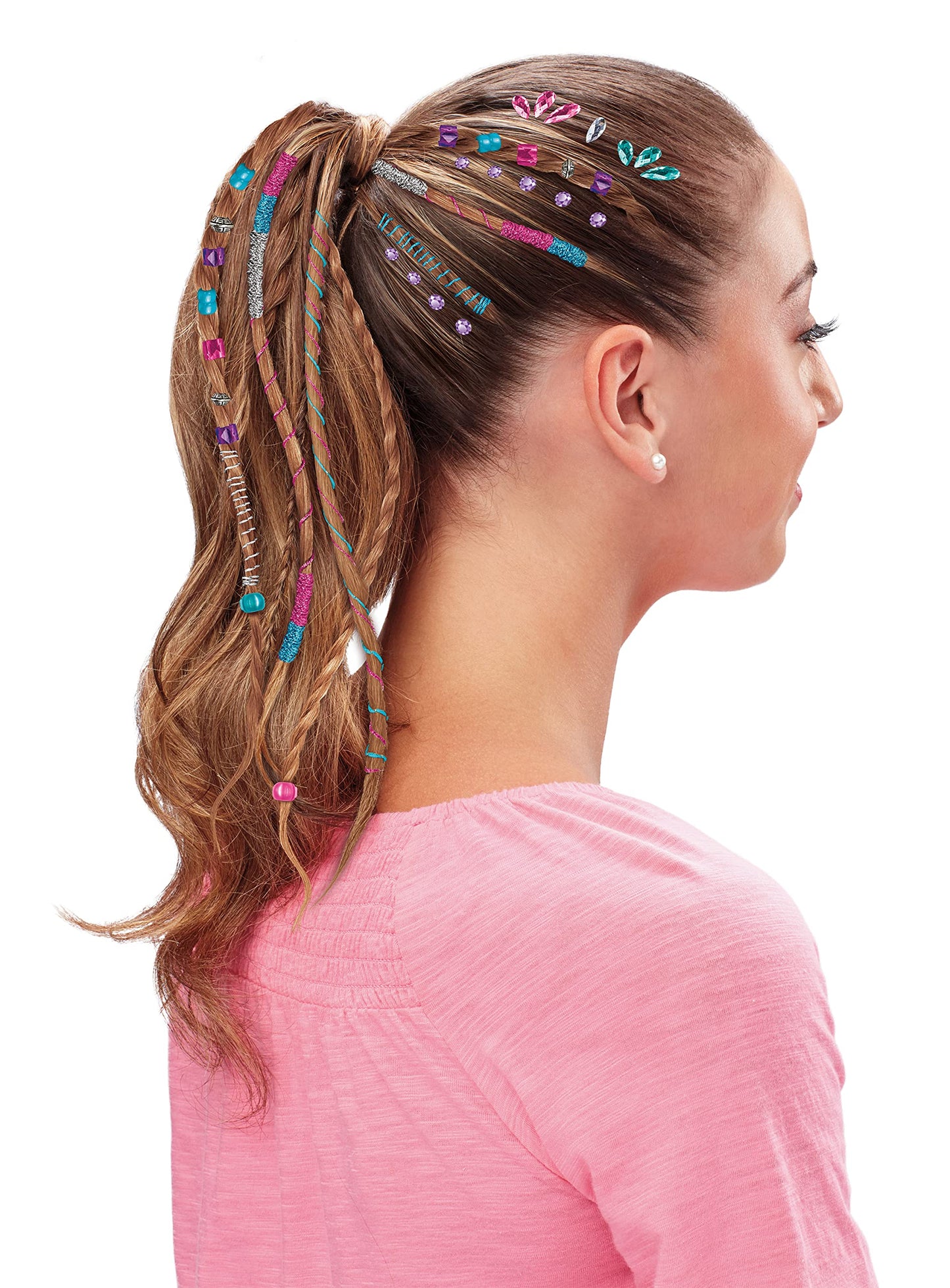 Cra-Z-Art Shimmer ‘n Sparkle Braid Bead and Twist Deluxe Hair Designer