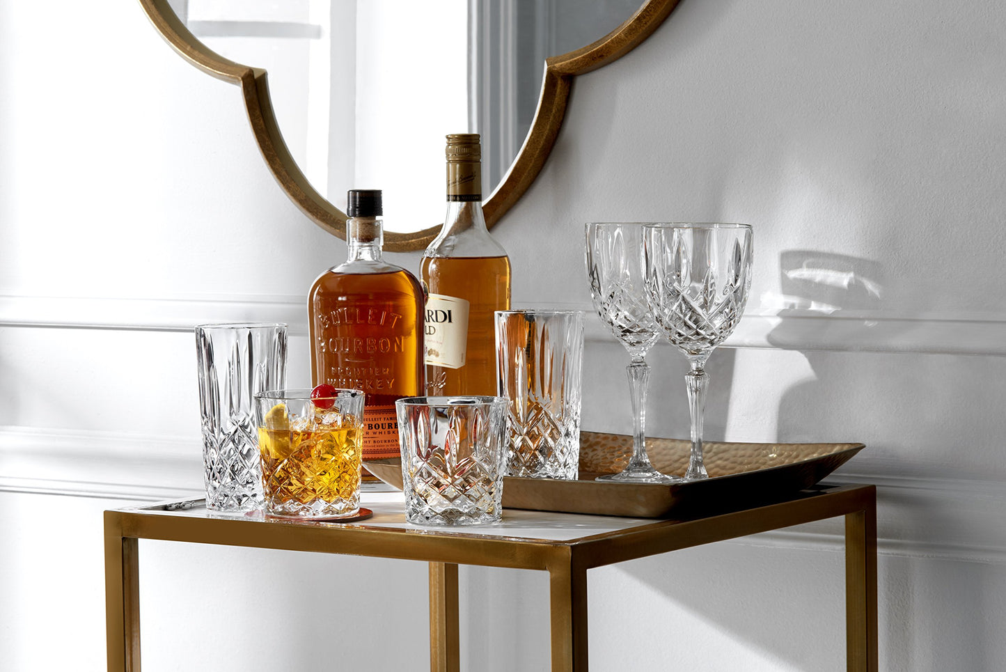 Marquis by Waterford Markham Highball Glasses, Set of 4, 13 oz, Cocktail Glasses