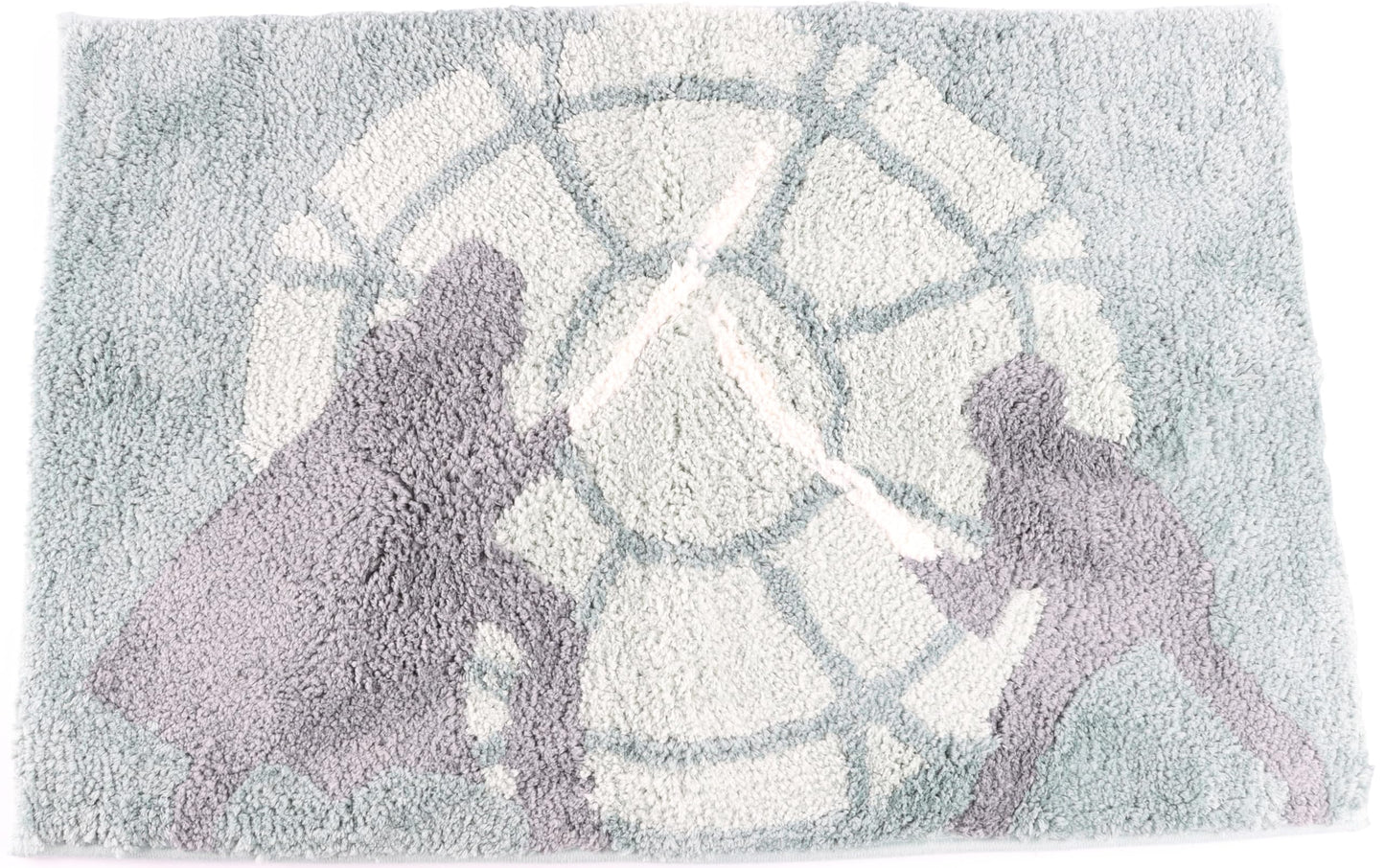 Jay Franco Star Wars Darth Vader Bath Rug 20 x 30 Inches Soft, Non-Slip, Machine Washable Teal Bathroom Mat