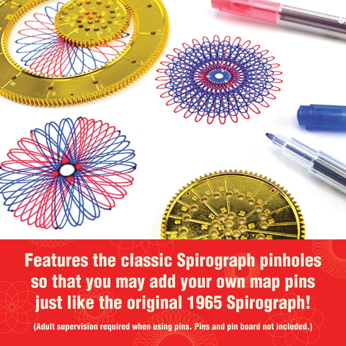 Kahootz Spirograph Diecast Collector's Playset