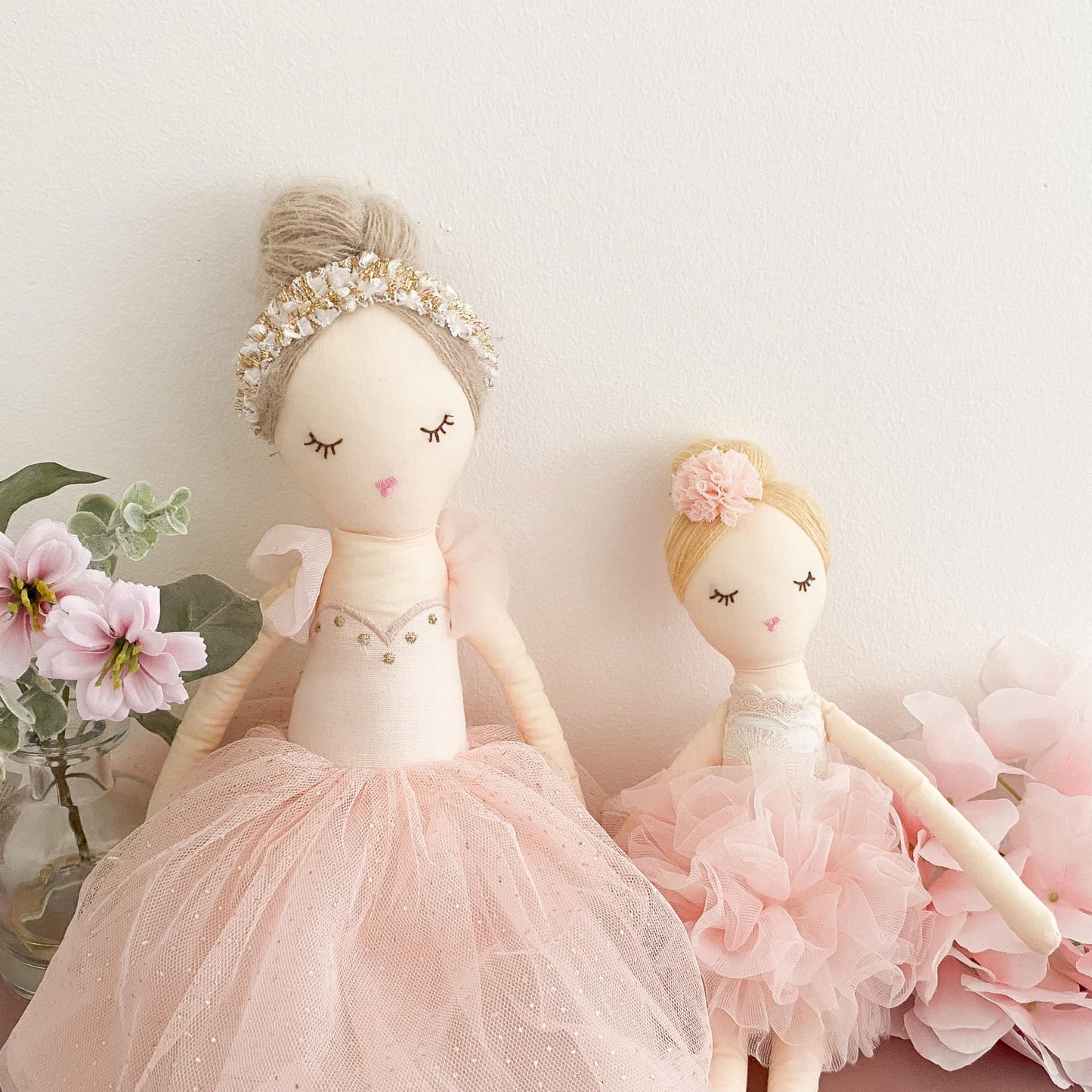 MON AMI Charlotte The Ballerina 15-Inch Stuffed Doll for Girls | Soft Ballerina Plush Doll | Elegant Playtime Companion | Charming Nursery & Bedroom Décor | Plush Gift for All Ages