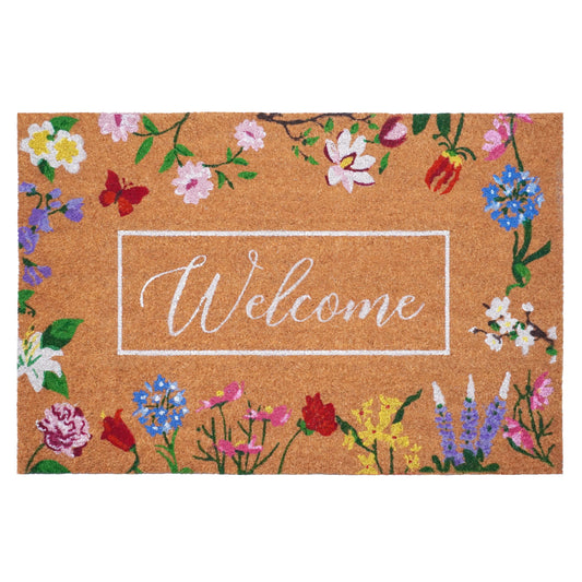 Calloway Mills Butterfly Garden Welcome Doormat 24 x 36