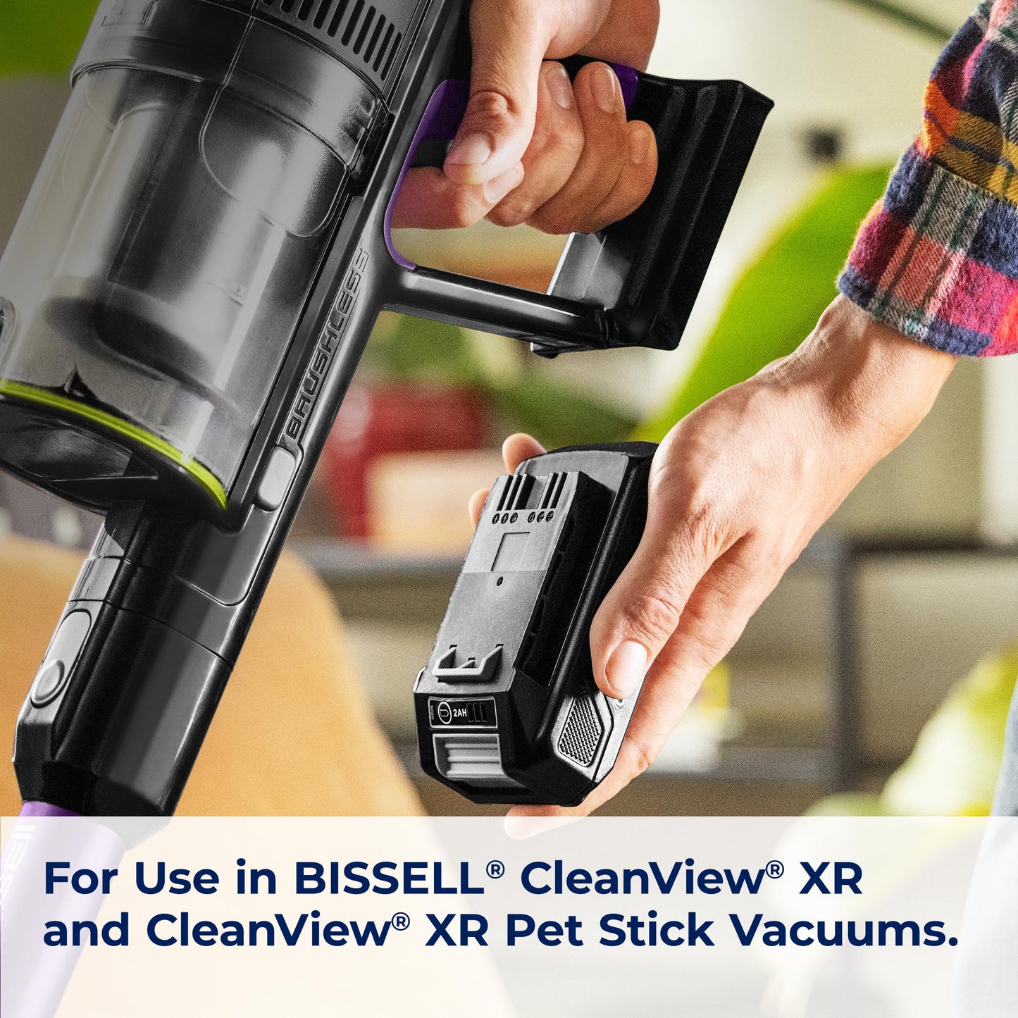 Bissell CleanView XR & XR Pet Stick Vacuum Extra Battery, 4054