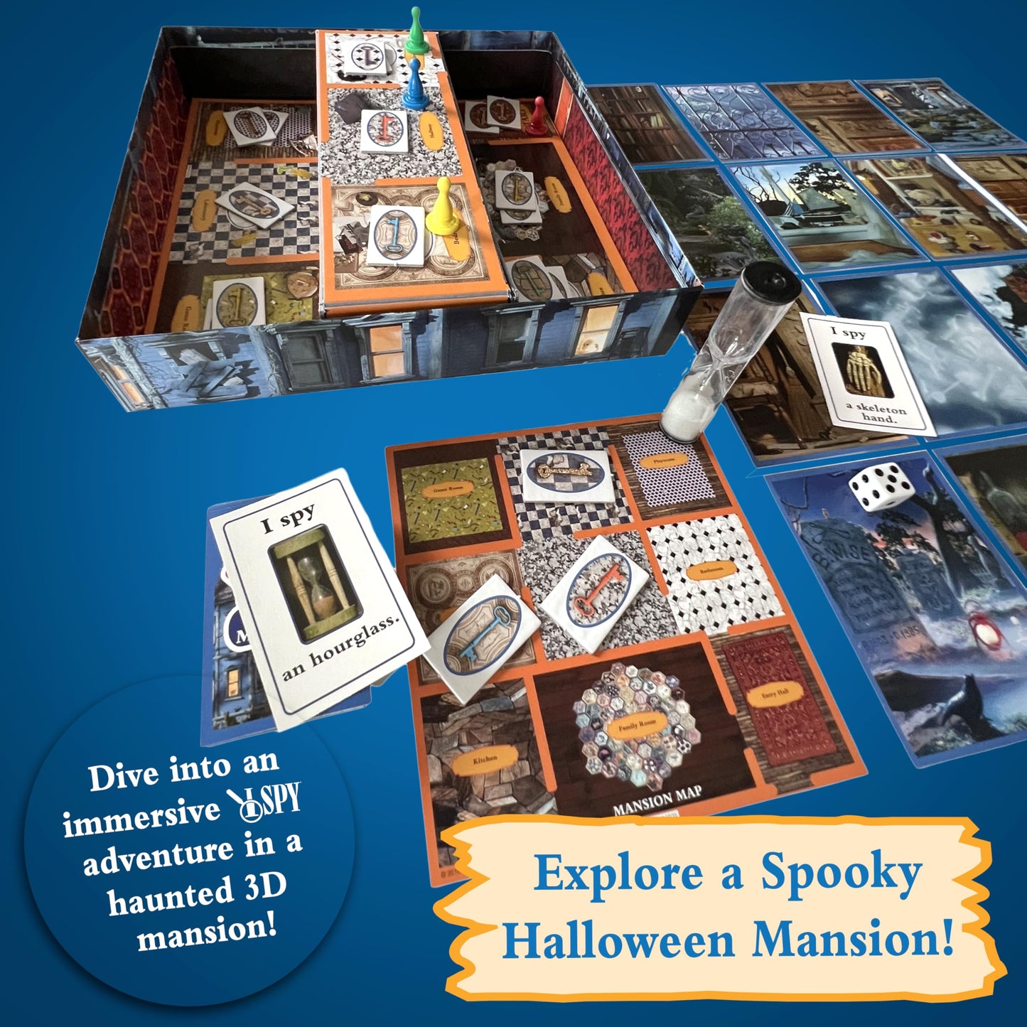 Briarpatch I Spy Spooky Mansion Board Game