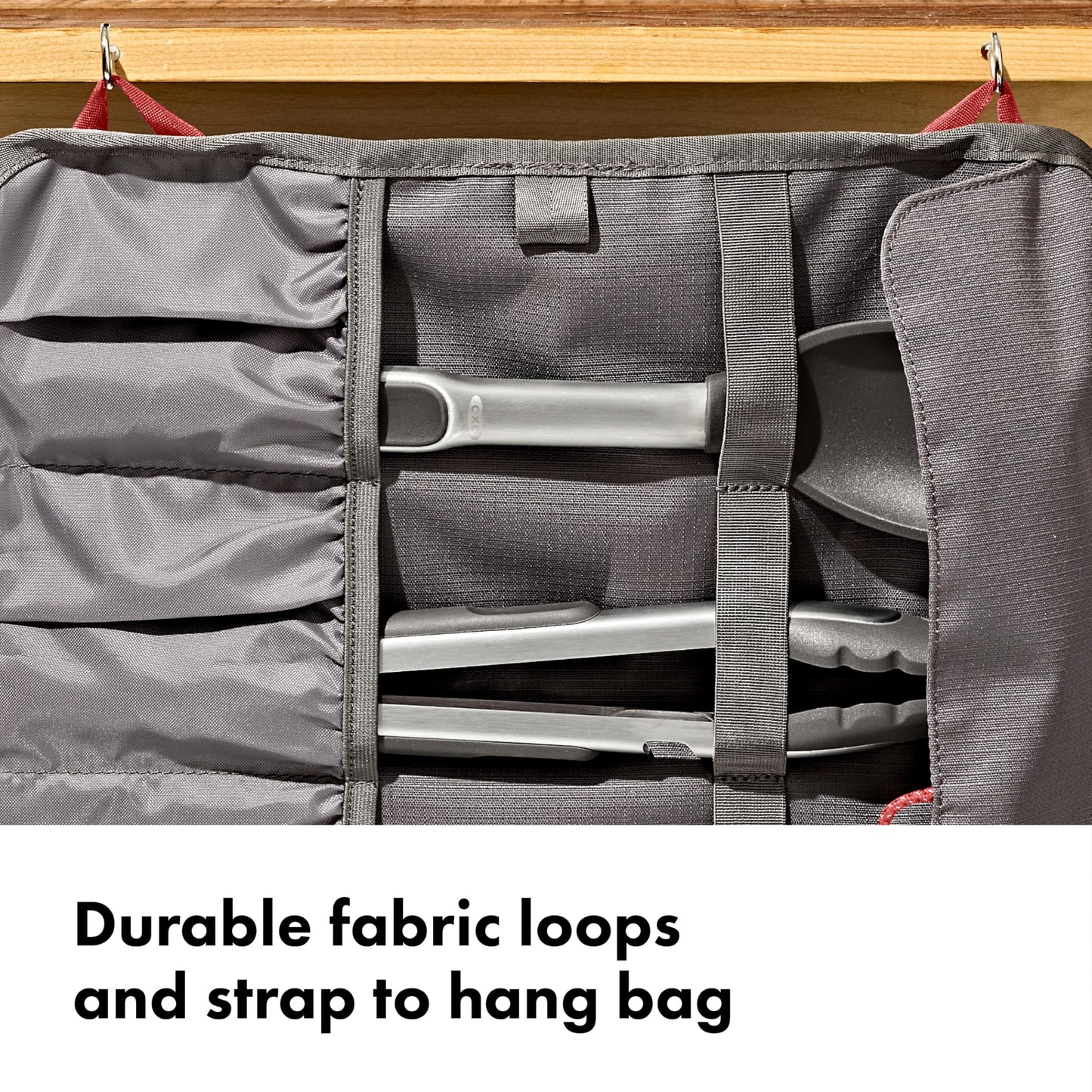 OXO Outdoor Camp Kitchen Tool Roll, Camp Kitchen Organizer, Travel Utensil Organizer, Outdoor Cooking, Travel Chef Roll, Camping Essentials, Camping Gear Storage