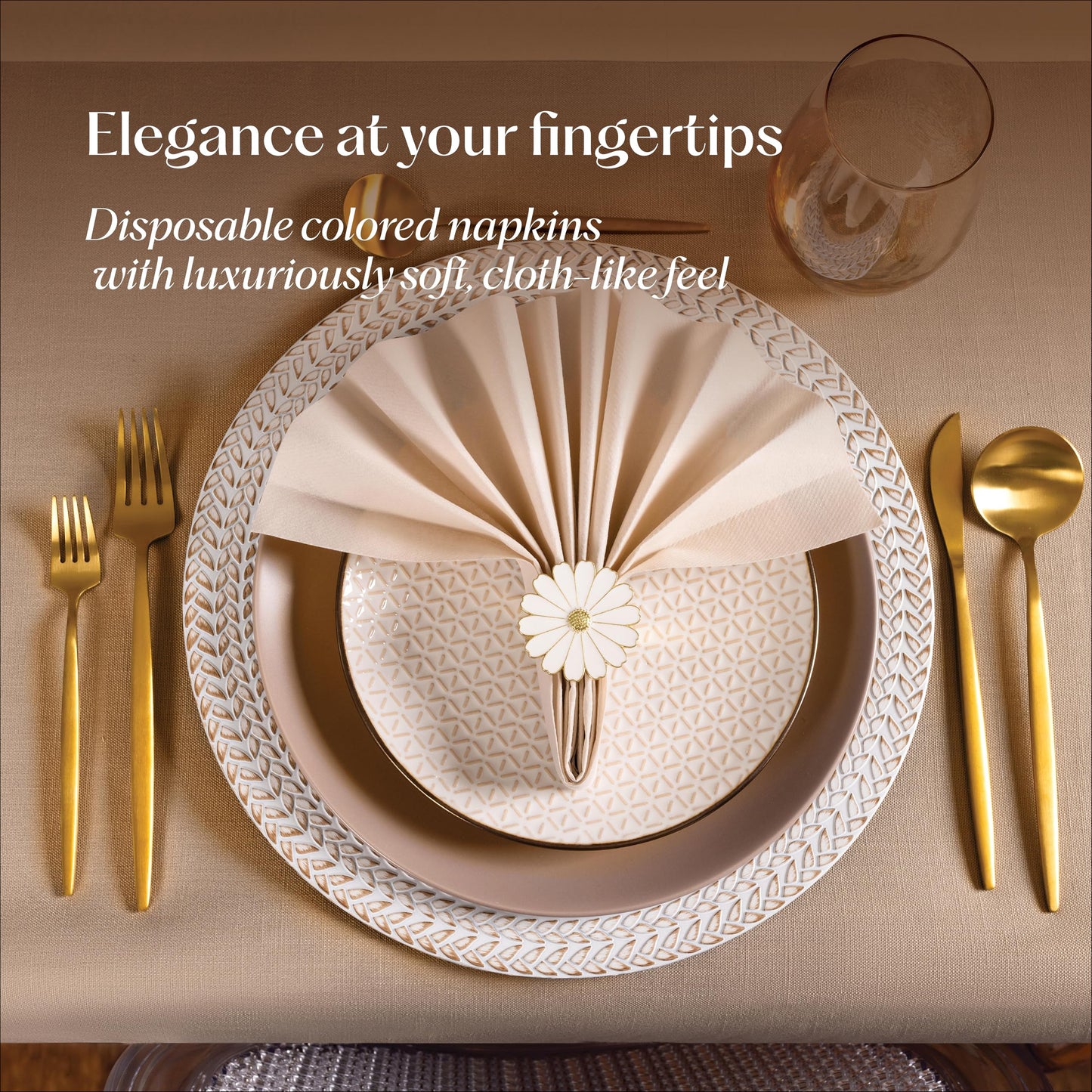 200-Pack Disposable Linen-Feel Black Napkins, 12" x 17" Cloth-Like Paper Dinner Napkins For Wedding, Bathroom, Party Or Event