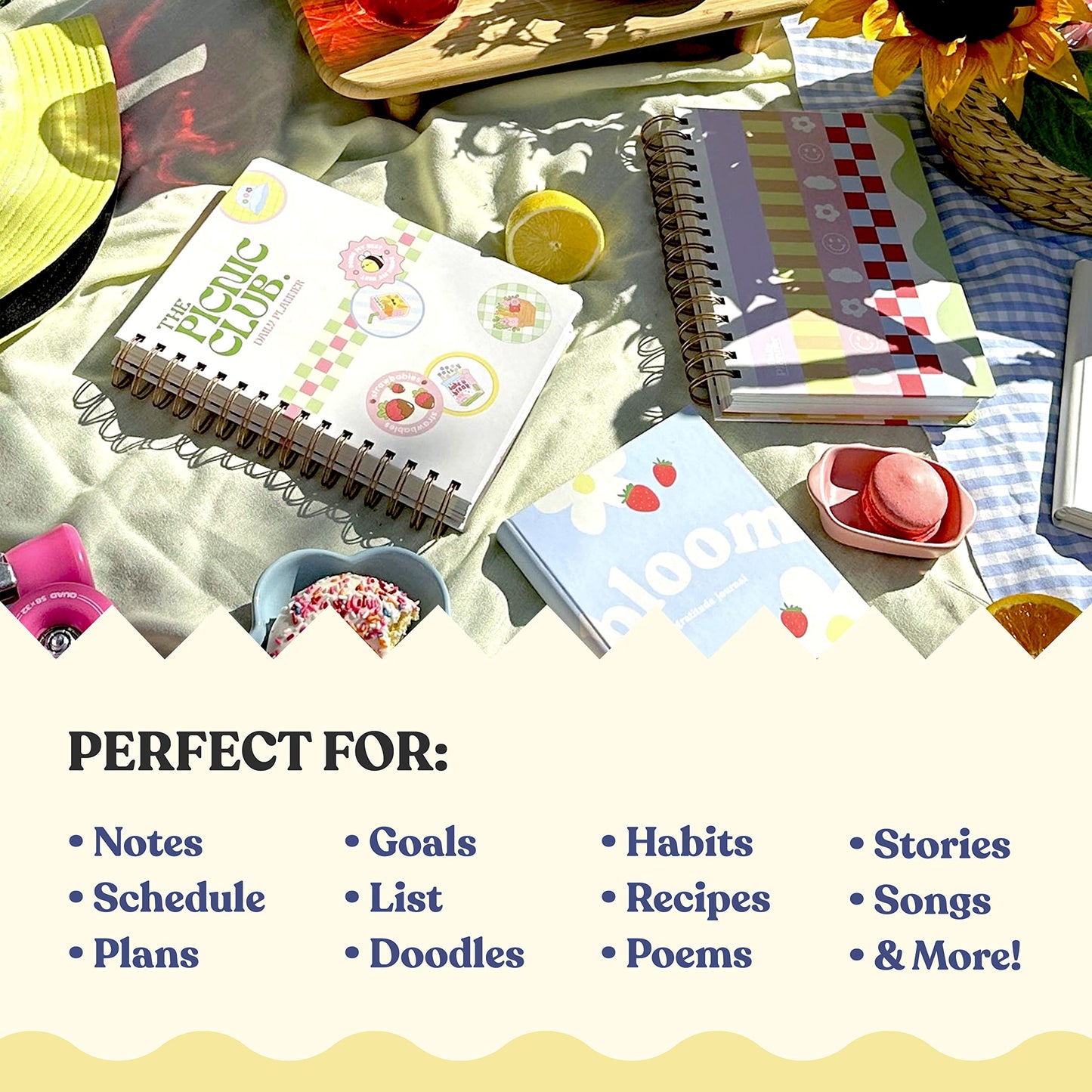 Daily Planner Organizer Notebook - To Do List 6-Month Undated Daily Planner with 180 Daily & 26 Weekly Pages - Aesthetic Checklist Notebook Planner for Passion, Goal & Work - Notcoy Busy AF