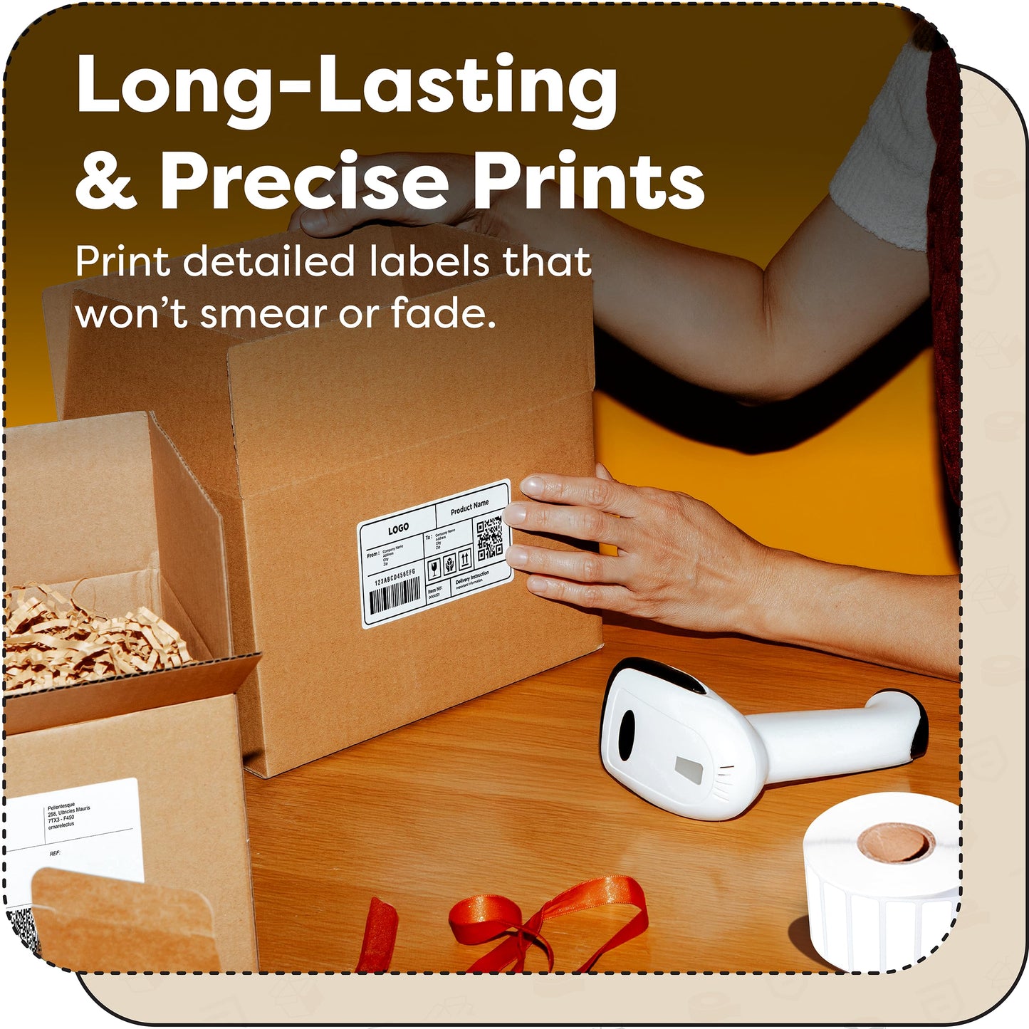 Aegis Adhesives - 2x1 inch Direct Thermal Labels, UPC Barcodes & Address Label Stickers, Perforated, Compatible with Rollo, Zebra, and Other Desktop Label Printers (12 Rolls, 1300 Labels/Roll)