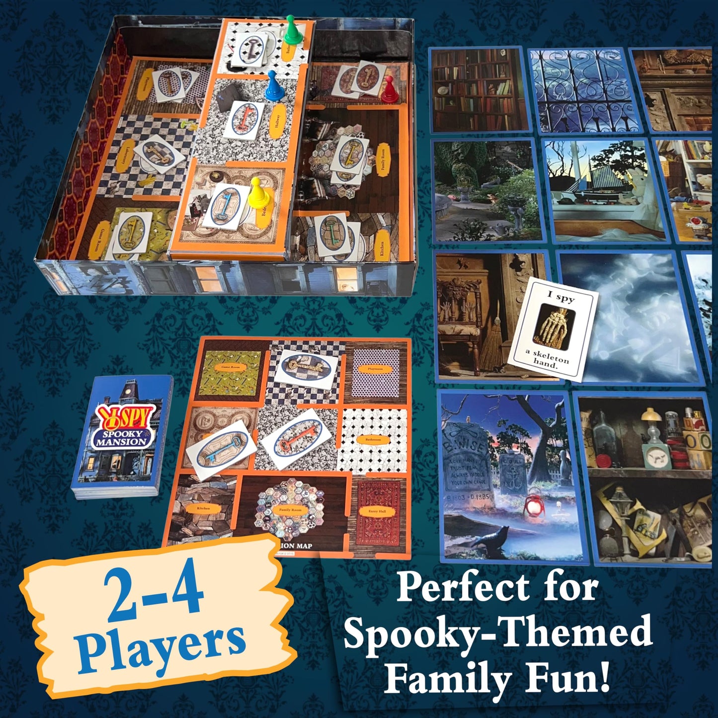 Briarpatch I Spy Spooky Mansion Board Game