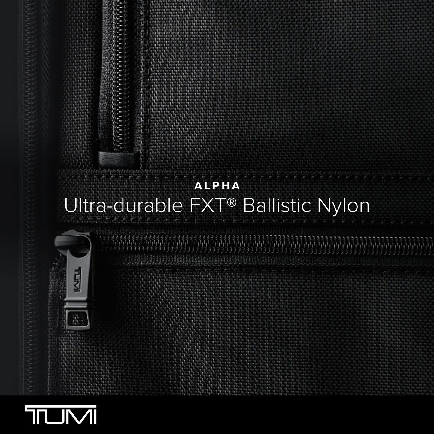 TUMI - Alpha Electronic Cord Pouch - Travel Tech Pouch Organizer for Cord, Cable, Charger & Accessories - Zip Entry - Black