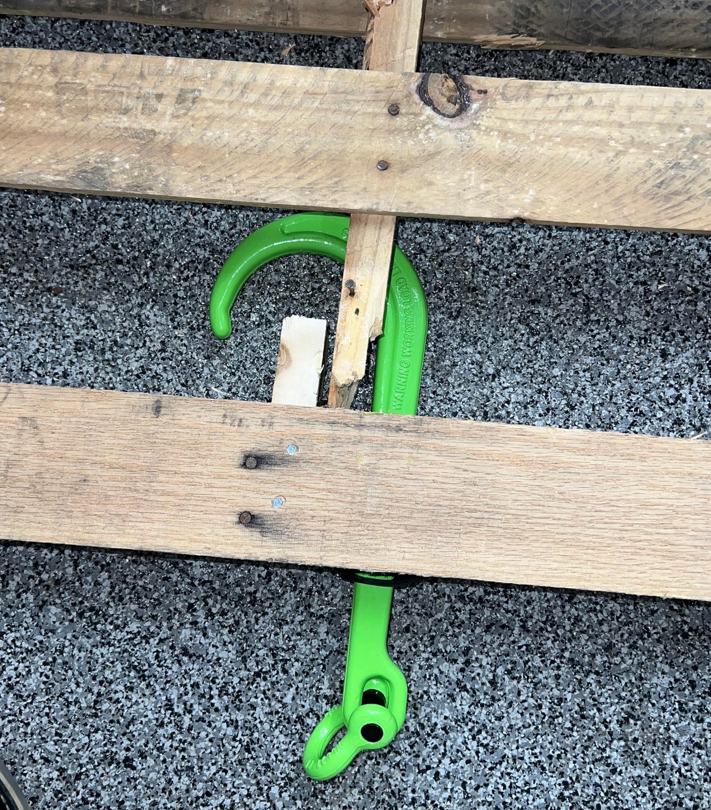 Keyfit Tools Quick Rig Pallet Puller Hook & Shackle Heavy Duty Forged 2 Ton 4000 Lbs WLL Mover Grabber Material Handling Warehouse