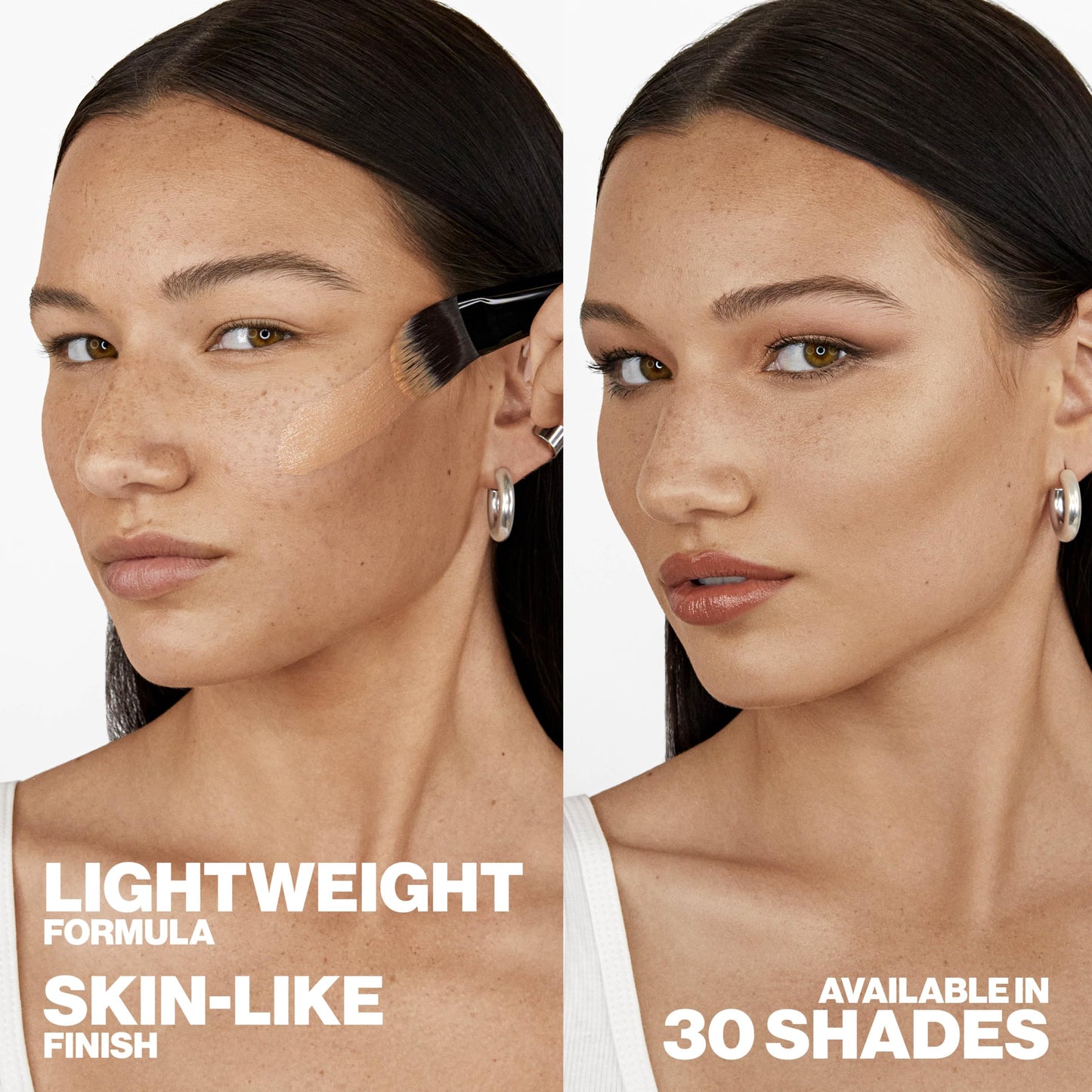 Smashbox Always On Foundation with Hyaluronic Acid | Medium-To-Full Coverage | Hydrating + Long Lasting, 1 Fl Oz, L20W