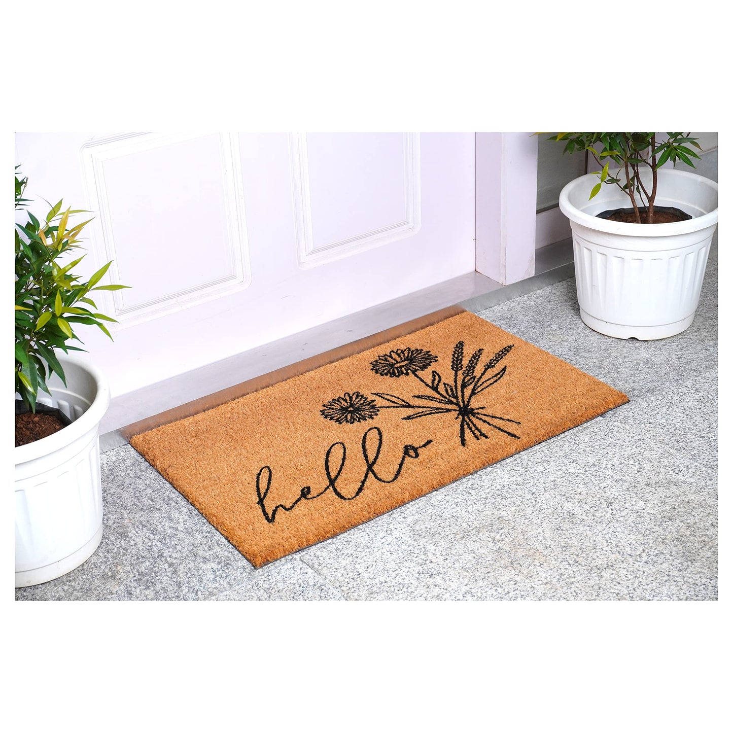 Calloway Mills 108762448 Wildflower Bouquet Doormat, 24" x 48"