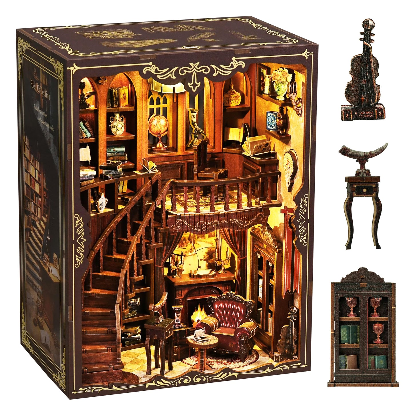 BESSERITE Book Nook Kit