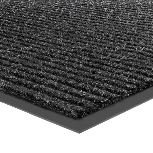 100pointONE Front Door Mat, Heavy Duty Indoor Outdoor Doormat for Entryway, 72" x 36" Low Profile Outdoor Mats for Home Entrance, Stain and Fade Resistant Welcome Mat for High Traffic Area, Black