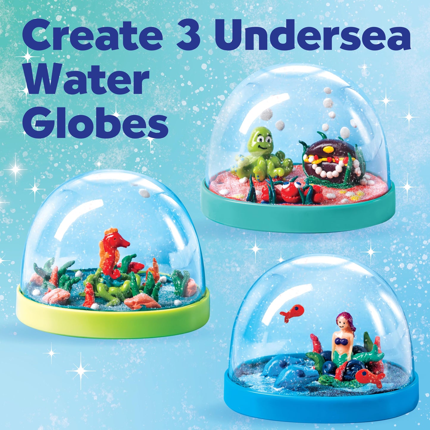 Creativity for Kids Make Your Own Water Globes - Under The Sea Snow Globes