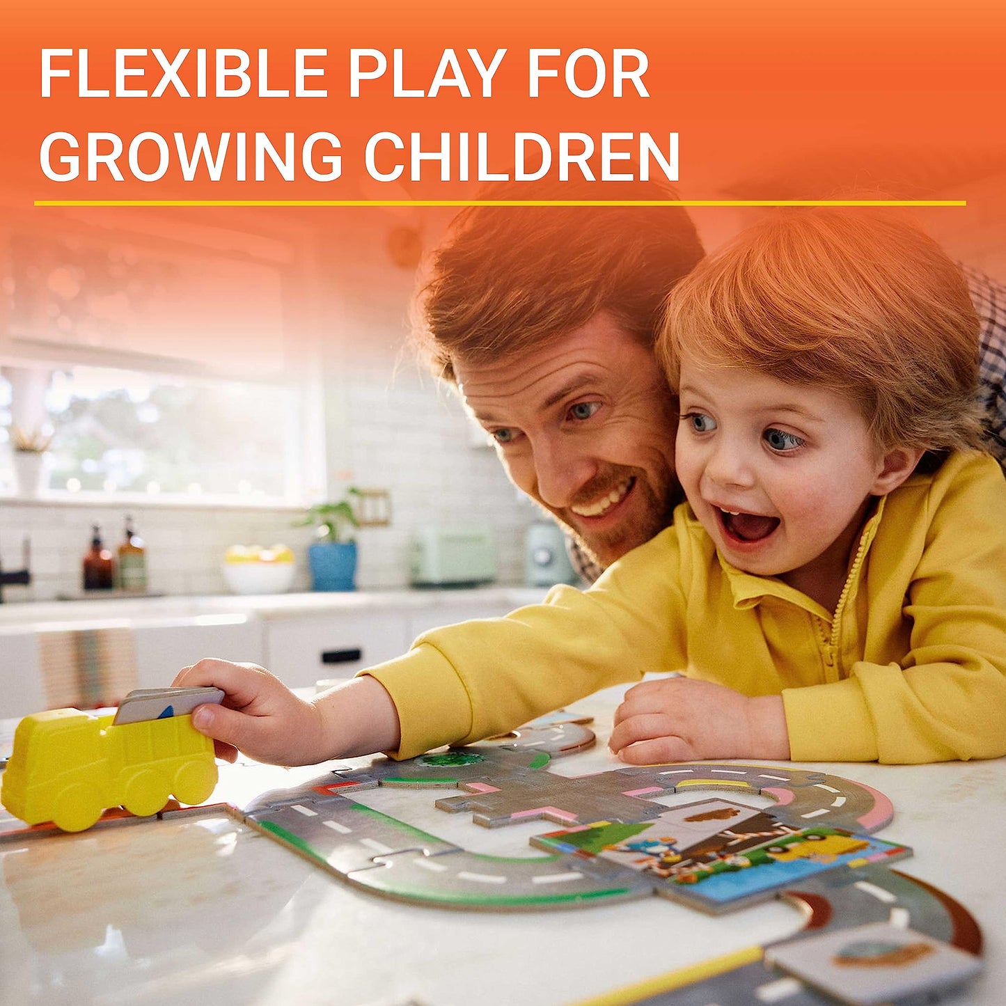 Ravensburger Big City Builders – A Preschool Puzzle and Play Construction Game for Ages 3 and Up