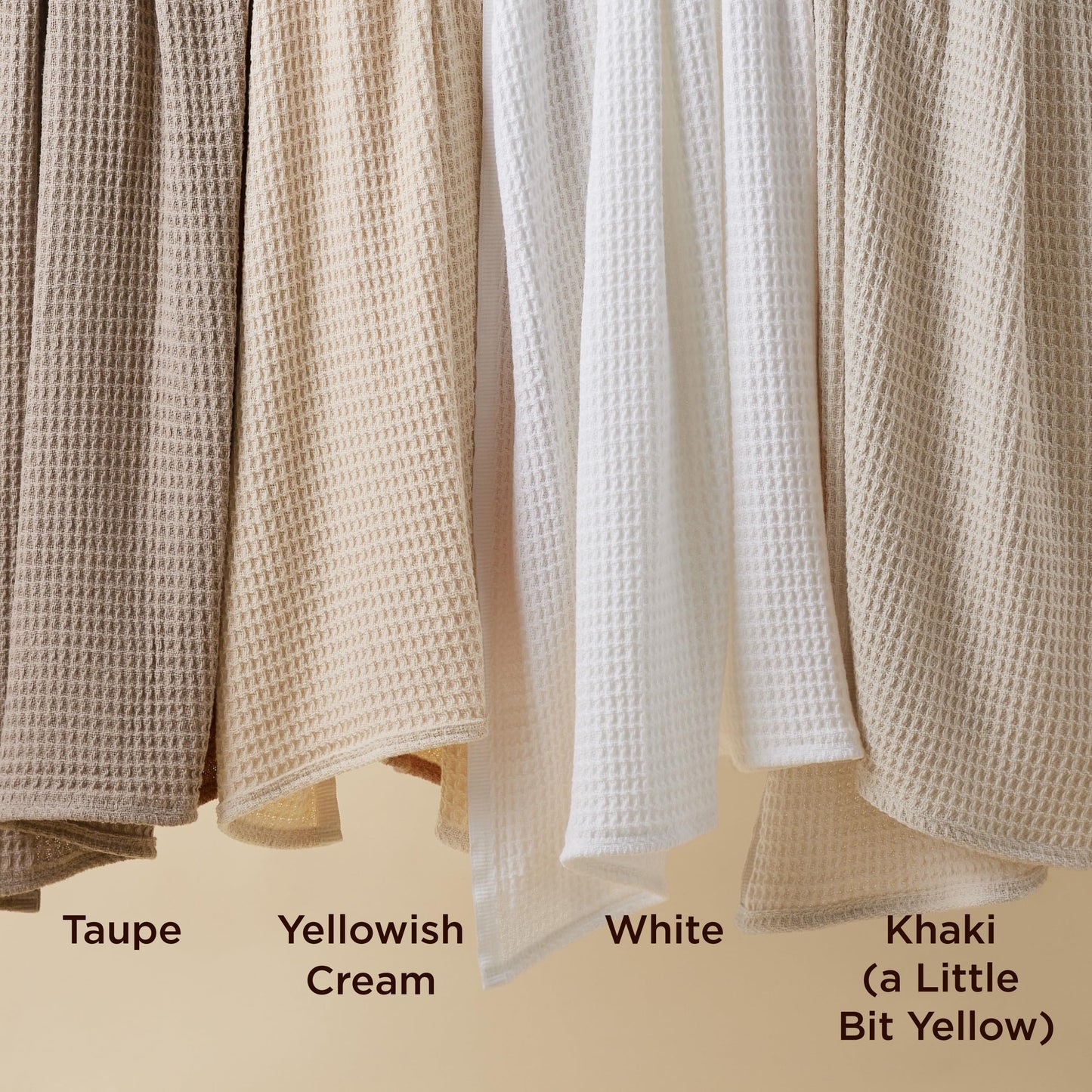 Bedsure Gentlesoft 100% Cotton Blanket King Size for Bed - Breathable and Soft, Waffle Weave Blanket for Summer, Thick Cozy Fall Blankets for Women Gift, White, 104x90 inches