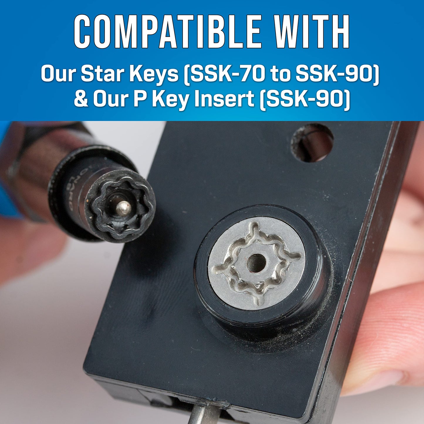 Jonard Tools SSK-876 Star Key Can Wrench Kit, LC, LG, LB, & LS Patterns