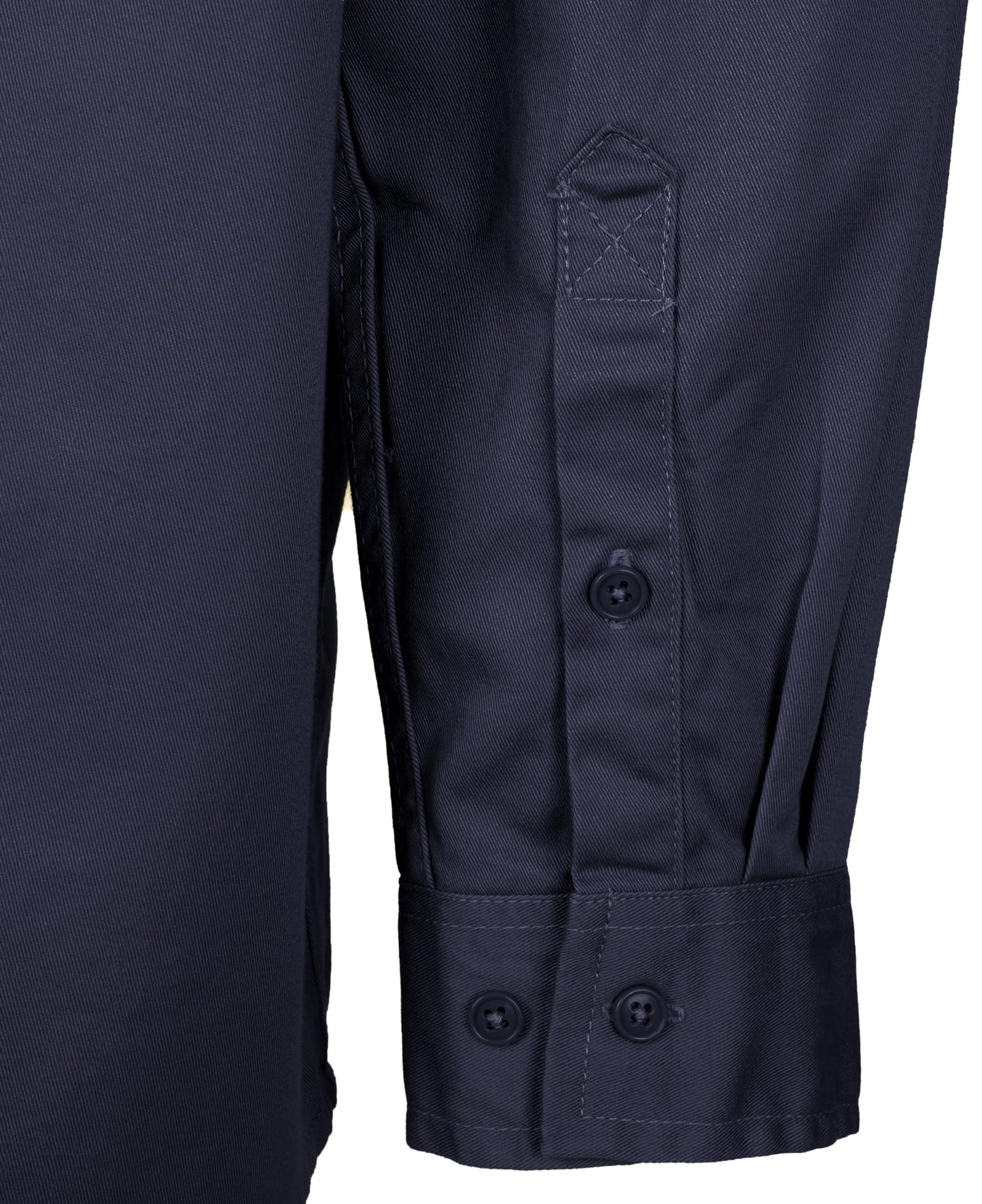 TICOMELA FR Shirts for Men Flame Resistant Shirt CAT2 Light Weight 6.5oz Navy Fire Retardant Men's Welding Shirt