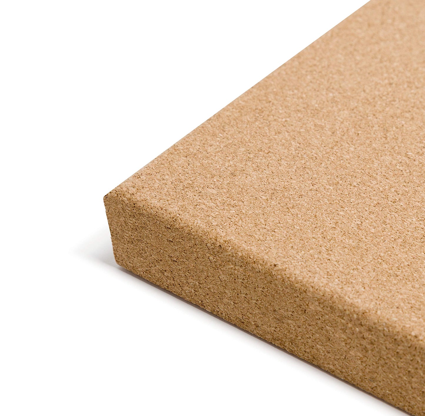U Brands Cork Canvas Bulletin Board, 36" x 24" Inches, Frameless