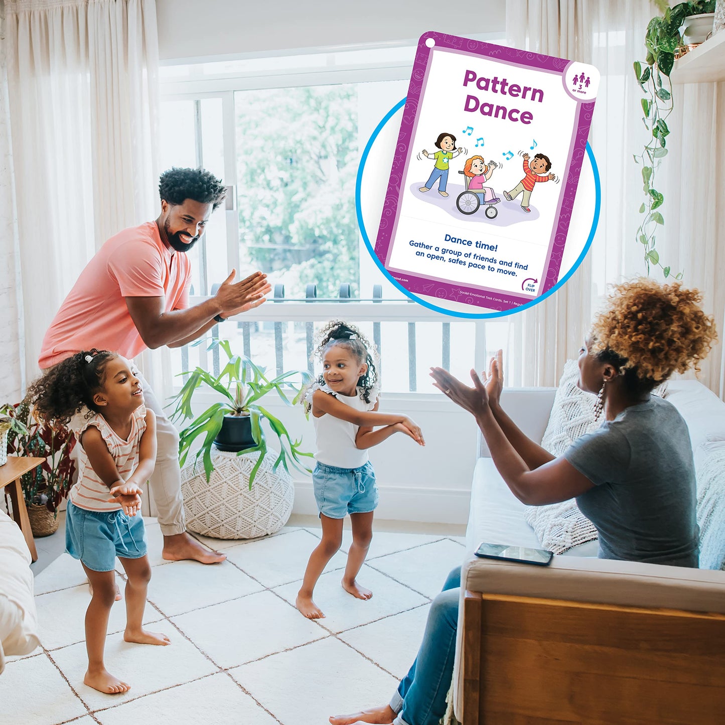hand2mind Social Emotional Task Cards for Ages 3+, Social Emotional Learning Activities, Calm Down Corner, Play Therapy Toys for Counselors, SEL Games, Preschool Card Games, Feelings Flash Cards