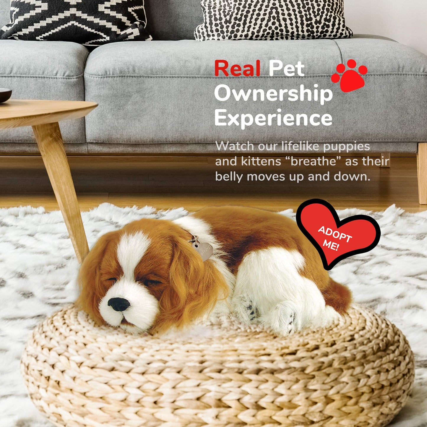 Perfect Petzzz Cavalier King Charles Plush