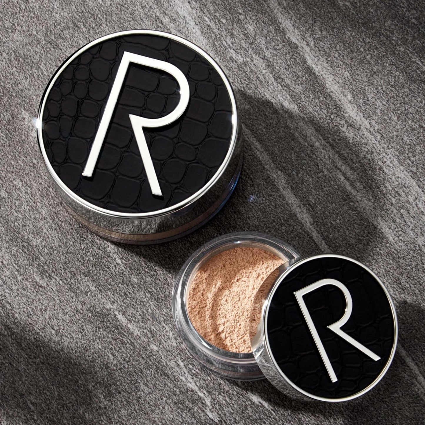 Rodial Glass Powder Mini 0.10oz., Skin Perfecting Loose Face Powder, Creamy Formula for a Natural Luminosity Glow, Finishing Powder for a Flawless Skin Look, Setting Powder