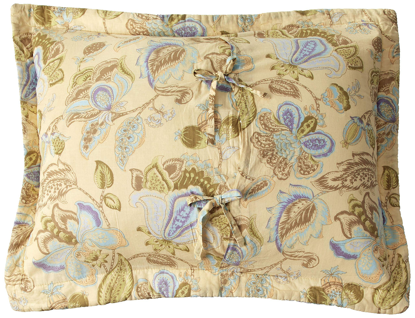 Greenland Home Fashions 100% Cotton Authentic Patchwork Quilted Daybed Set, 5 Piece, Blooming Prairie
