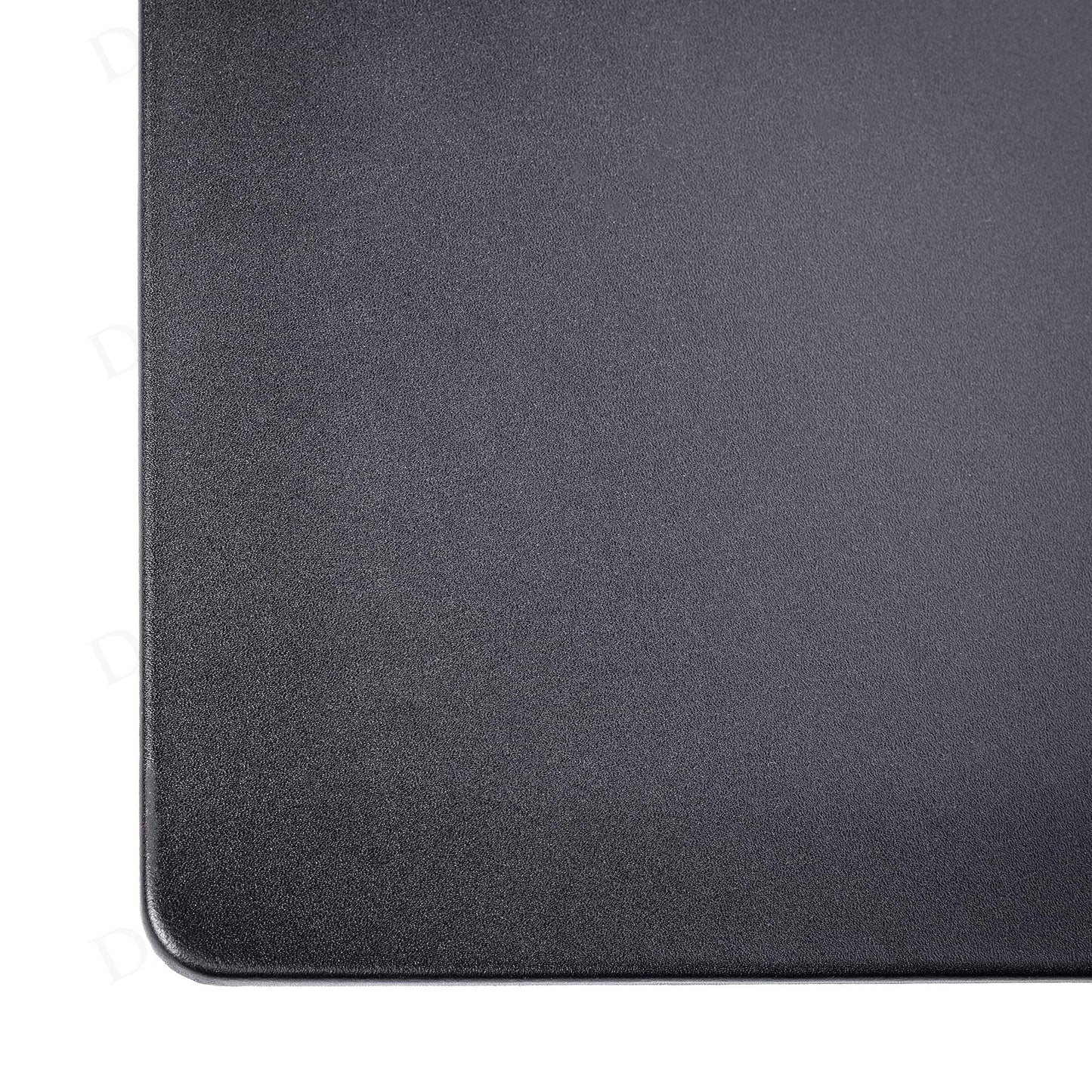 Dacasso Black Leatherette 20" x 16" Luxury Conference Table Pad - Desk Blotter for Writing - Boardroom Organization & Executive Desk Decor