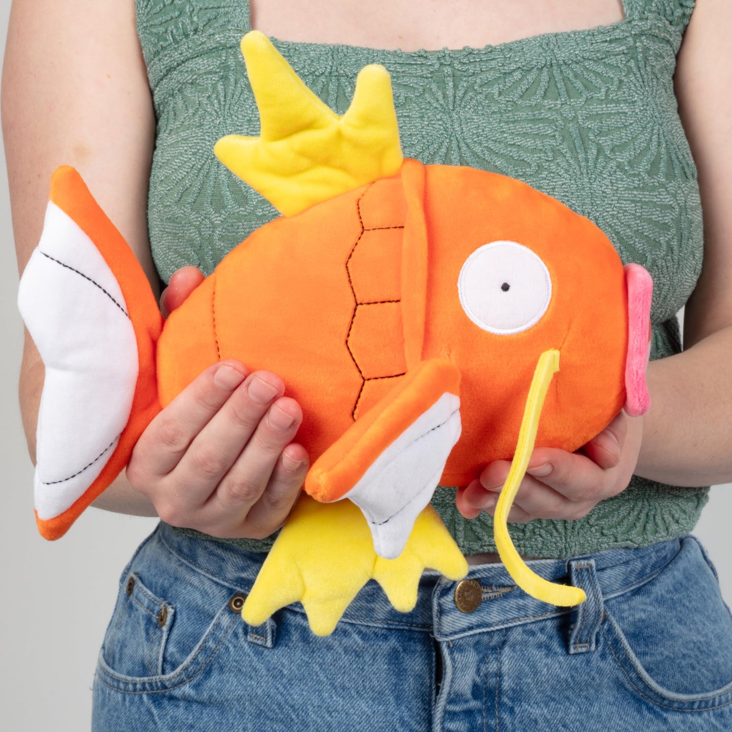 Pokémon 8" Magikarp Plush - Officially Licensed - Generation 1 Figure - Authentic Soft Stuffed Animal Toy - Easter Basket Stuffer Gift for Kids, Boys, Girls - 2+
