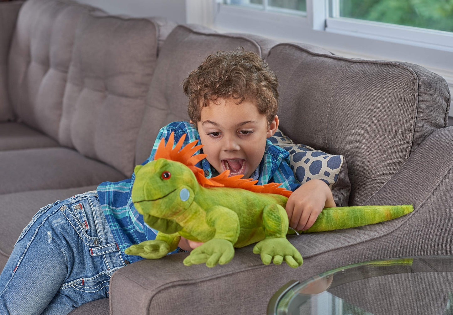 Wild Republic 12905 CK Iguana 15-Inch,Multi