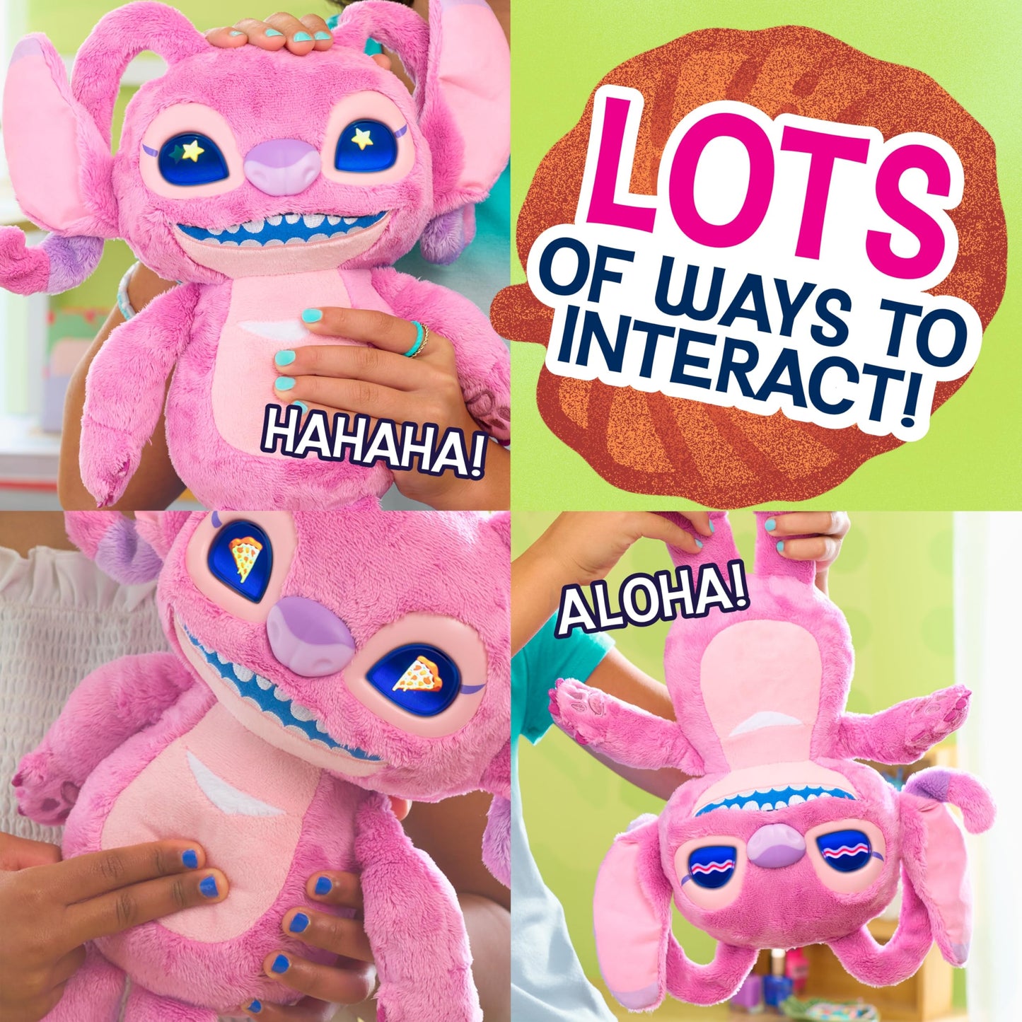Just Play Stitch Many Moods Feature Plush - Angel