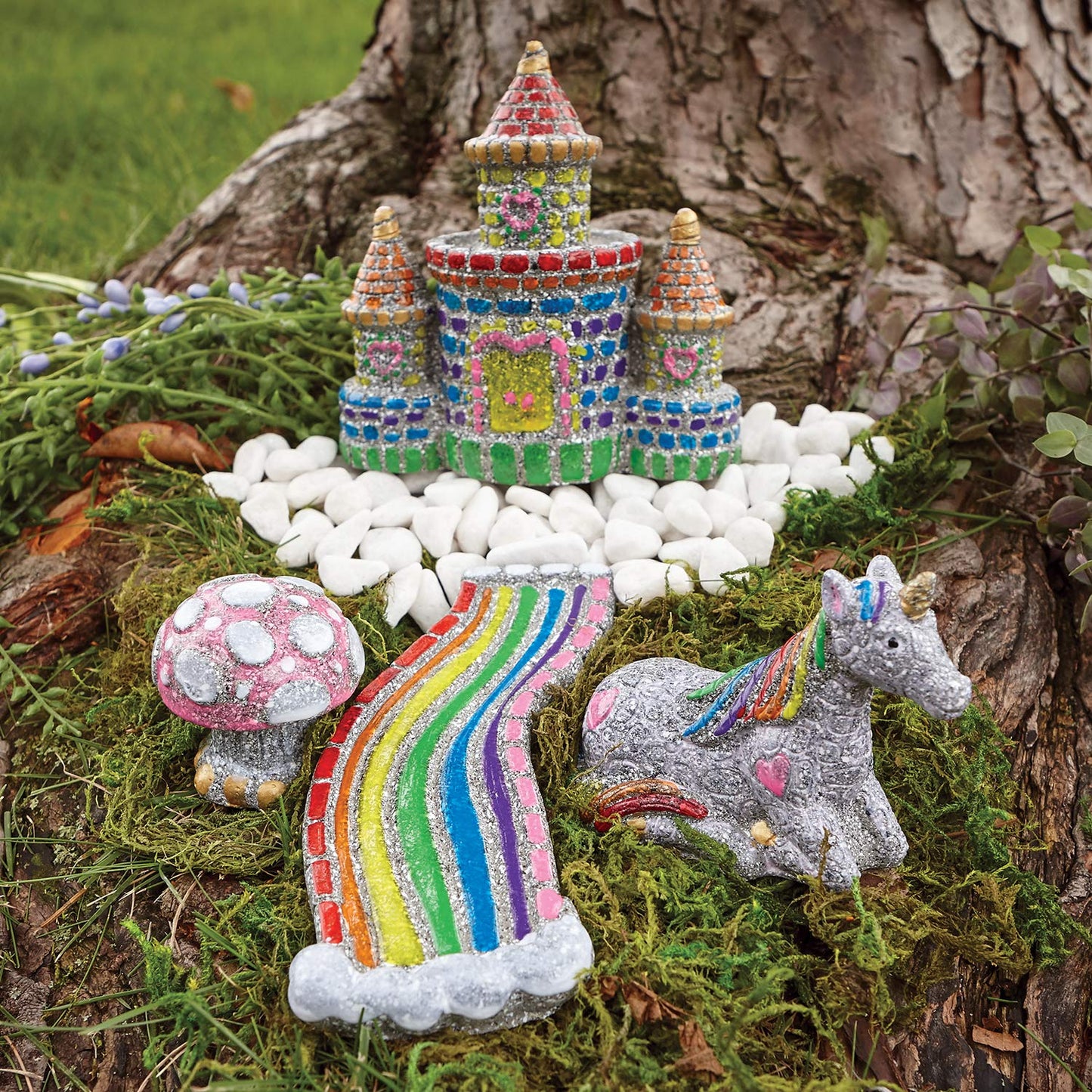 MindWare Paint Your Own Stone: Unicorn Garden