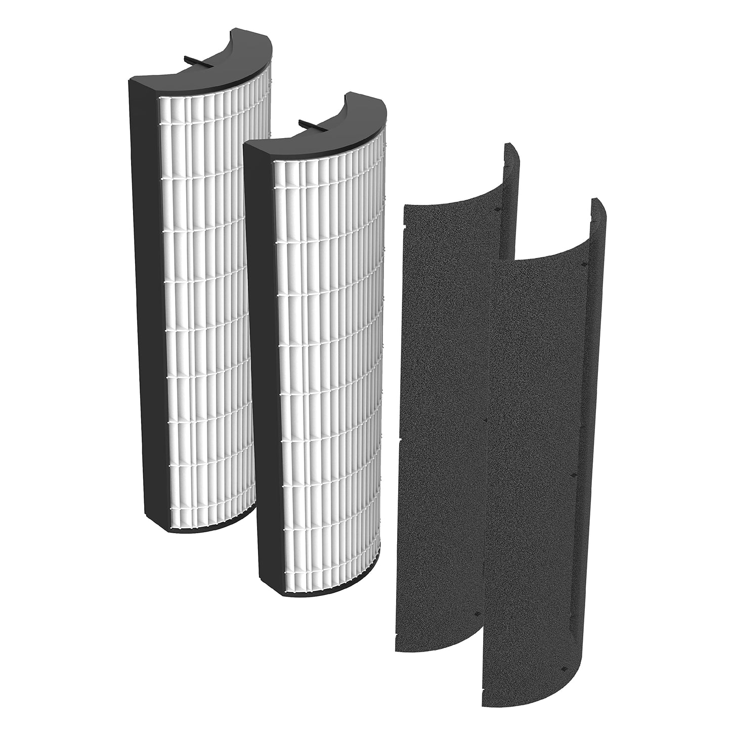 Pure Enrichment® Genuine 2-in-1 True HEPA Replacement Filter for the PureZone™ Elite 4-in-1 Air Purifier - 2 Pack (PEAIRTWR)