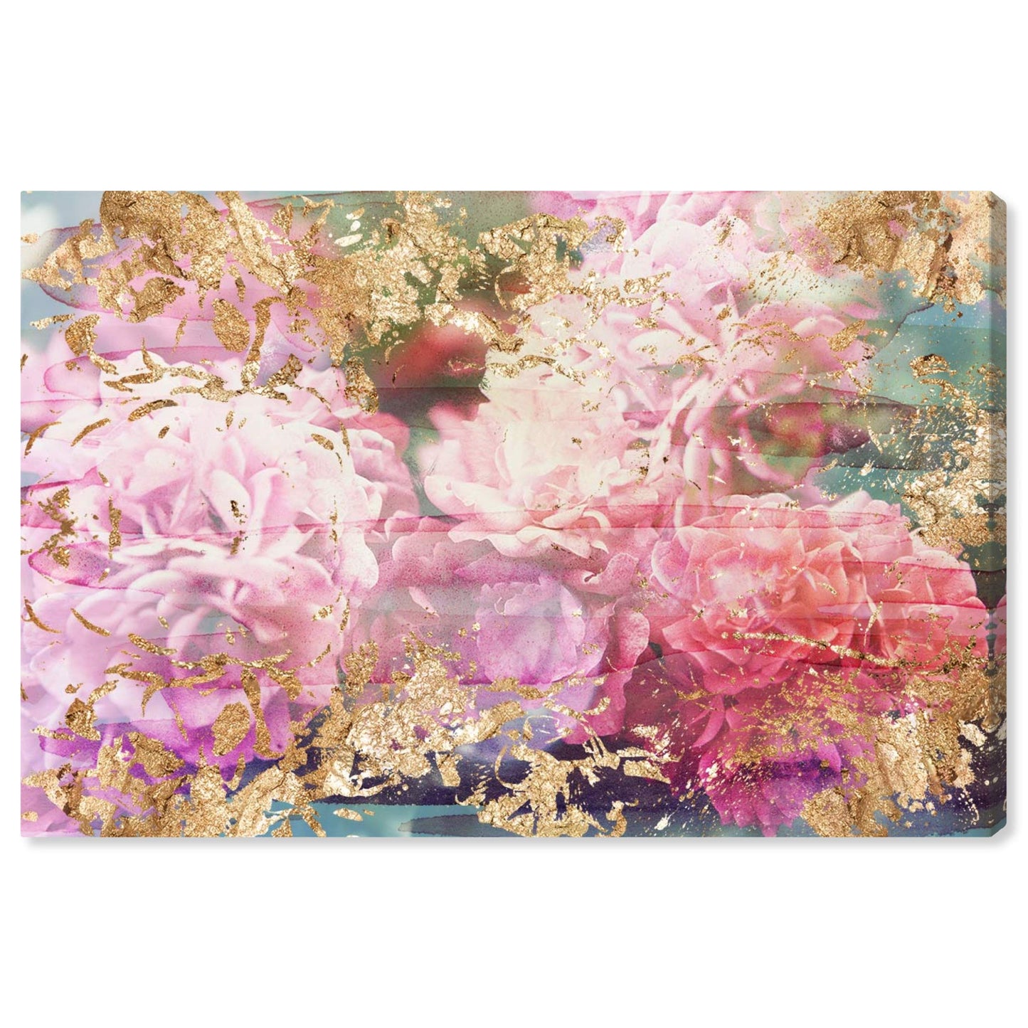 Oliver Gal 'Rose Rhapsody' The Floral and Botanical Wall Art Decor Collection Contemporary Premium Canvas Art Print