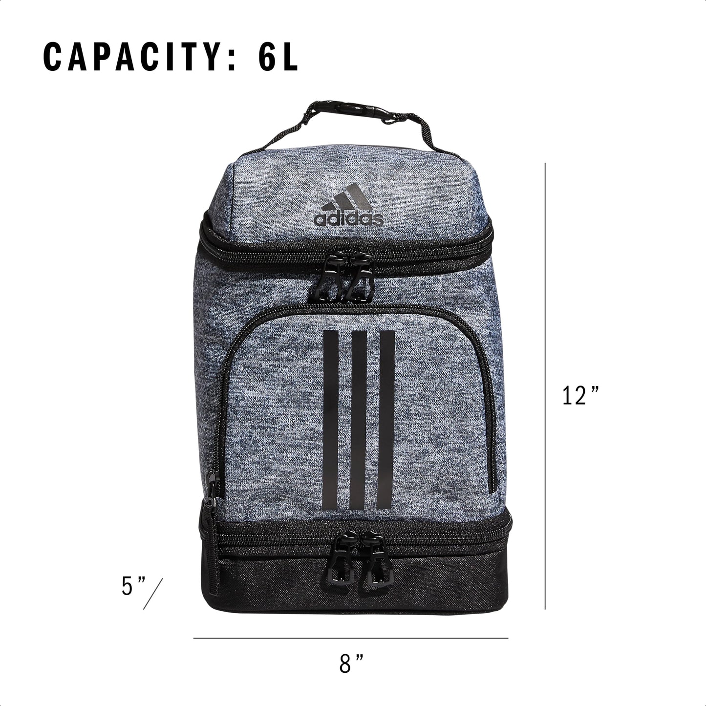adidas Excel Lunch Bag – Insulated Cooler Lunchbox, 6L