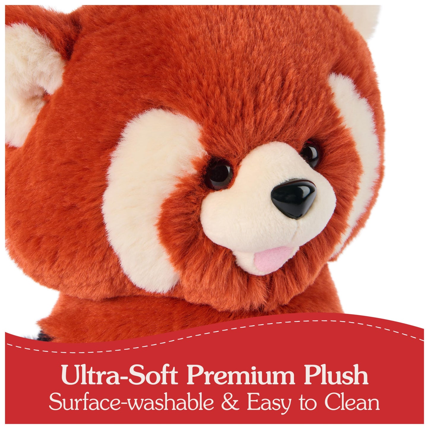 GUND Cedar Red Panda Plush, Premium Red Panda Stuffed Animals for Ages 1 and Up, Orange/Blue, 10”