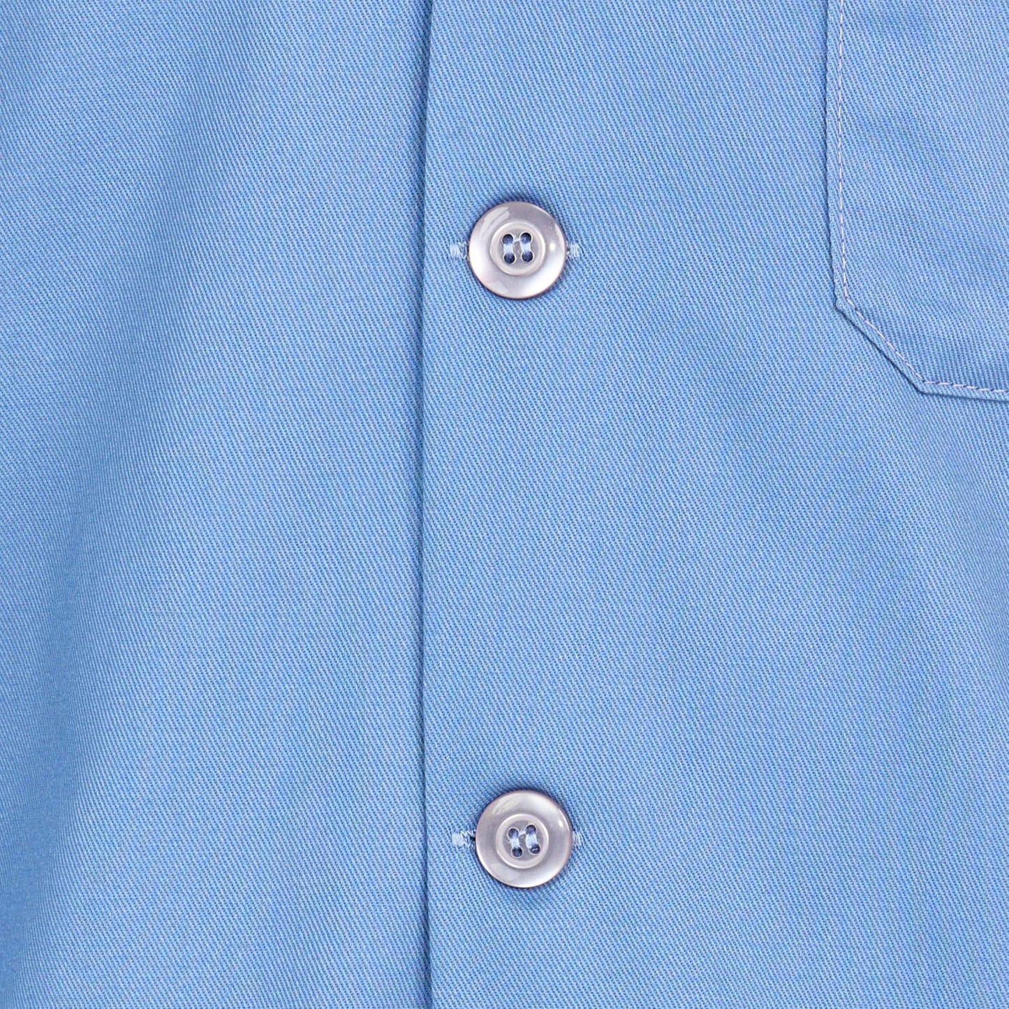 Bulwark Men's FR Lab Coat, Light Blue, Medium
