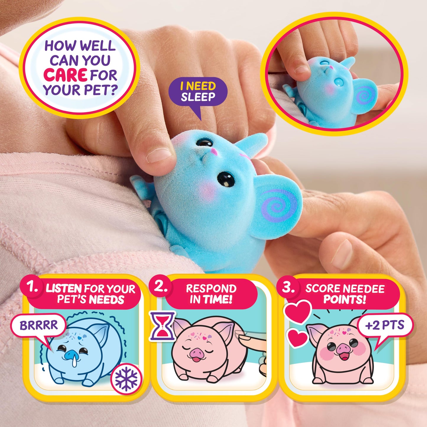 Little Live Pets Needees S2 3Pk