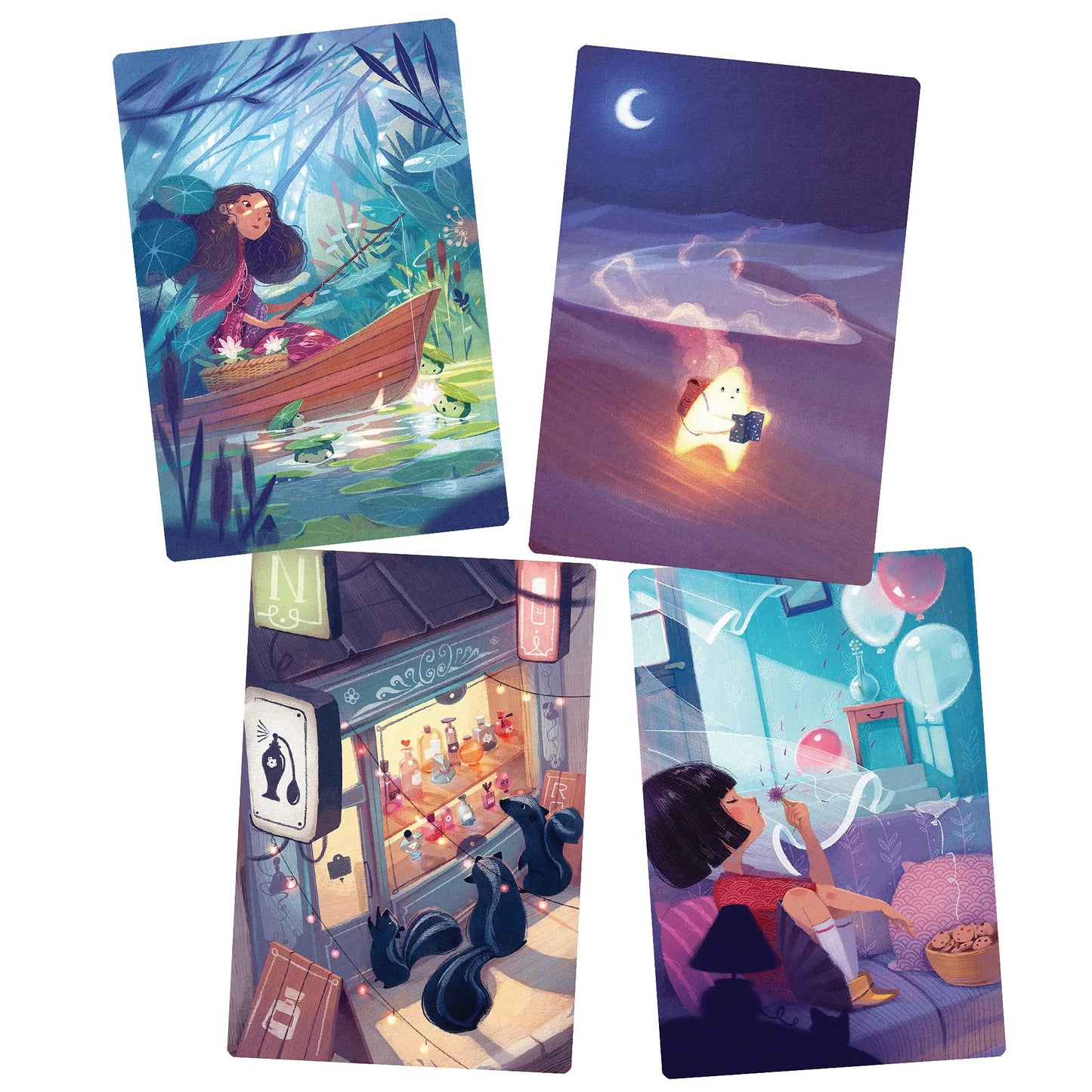 Asmodee Stella: Dixit Universe Board Game - Competitive Sky Exploration Image Association and Strategic Guessing, Fun Family Game for Kids and Adults, Ages 8+, 3-6 Players, 30 Min Playtime
