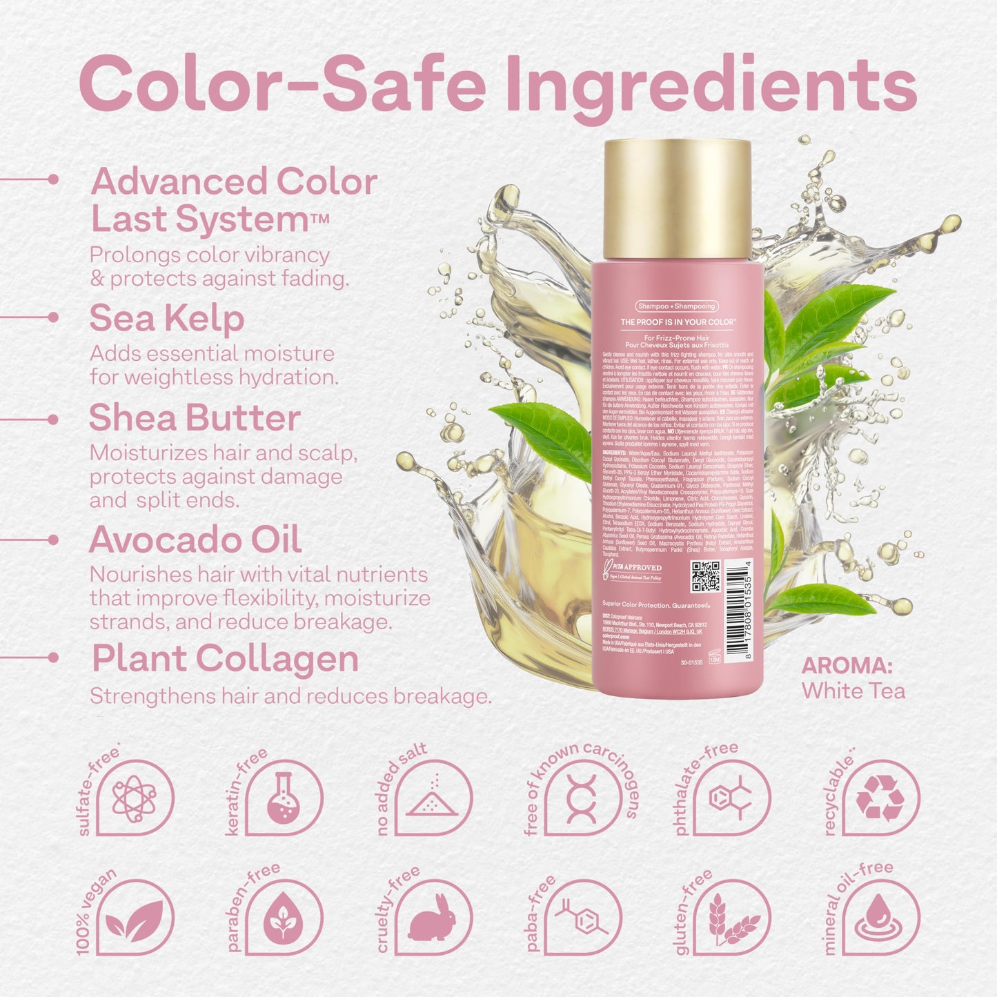 ColorProof Haircare LLC Smooth Shampoo 8.5 Oz